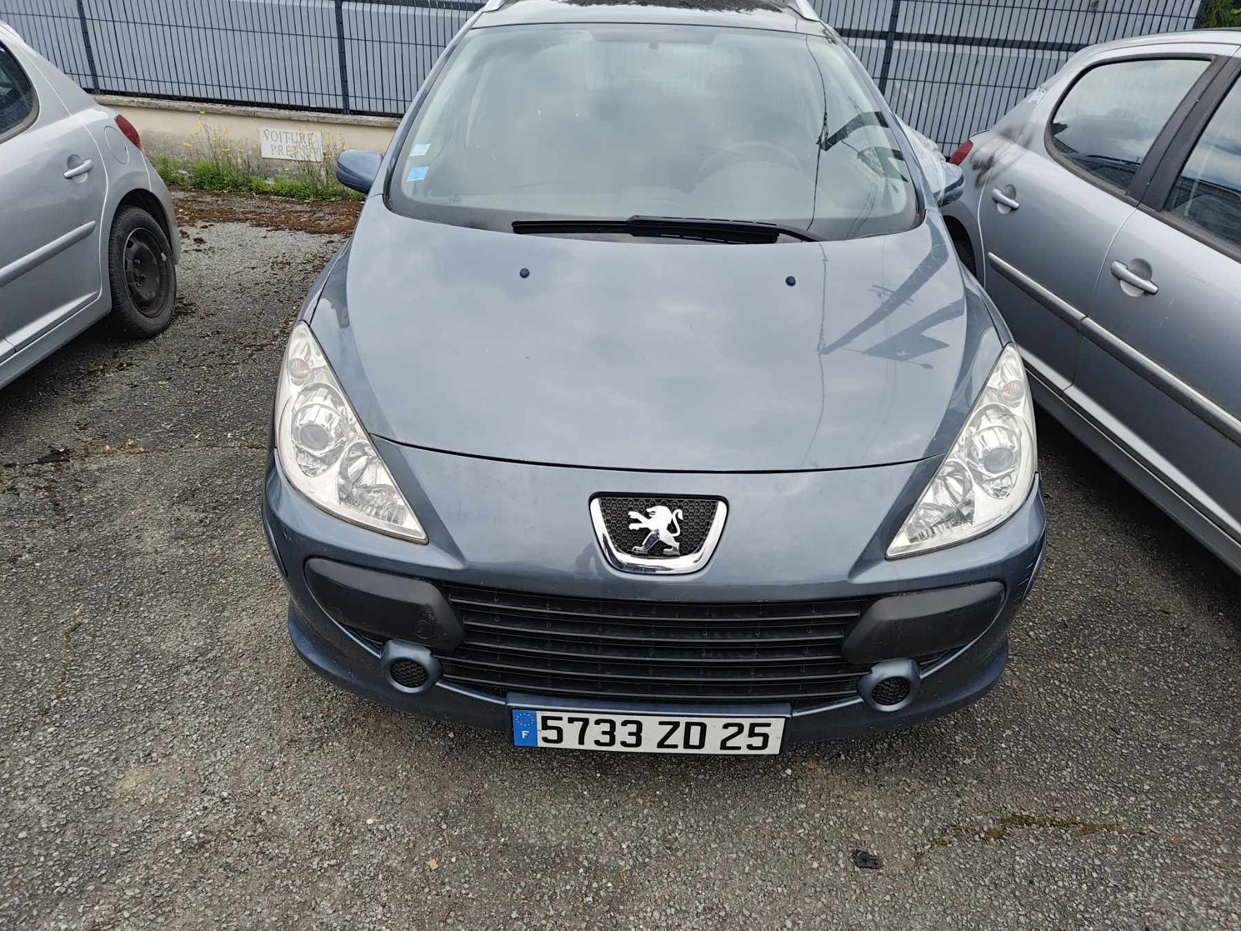 Plage arriere pour PEUGEOT 307 PHASE 1 Plage arriere pour PEUGEOT 307 PHASE 1