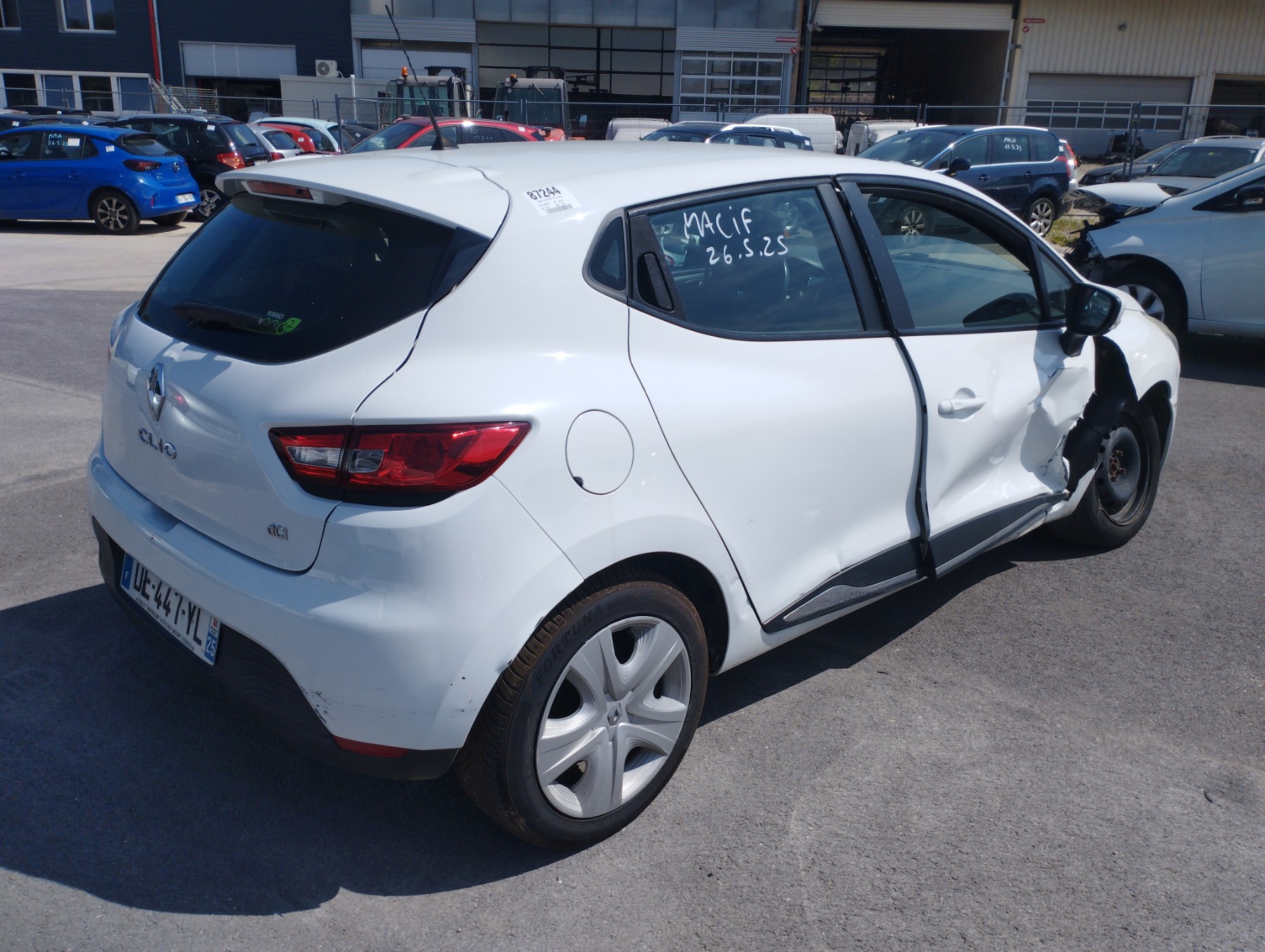 Platine feu arriere droit pour RENAULT CLIO 4 PHASE 1 Platine feu arriere droit pour RENAULT CLIO 4 PHASE 1