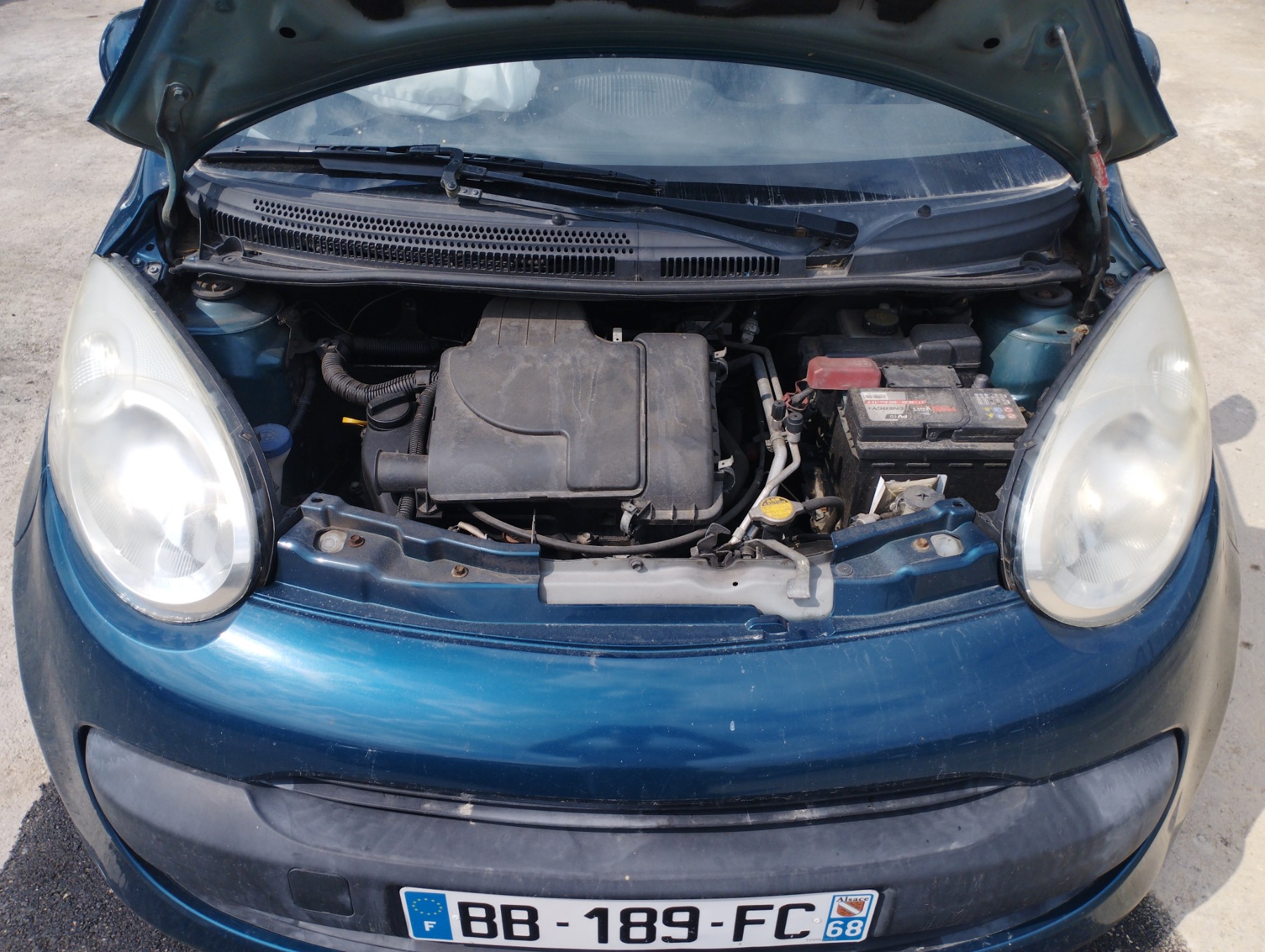 Optique avant principal droit (feux)(phare) pour CITROEN C1 1 PHASE 1 Optique avant principal droit (feux)(phare) pour CITROEN C1 1 PHASE 1