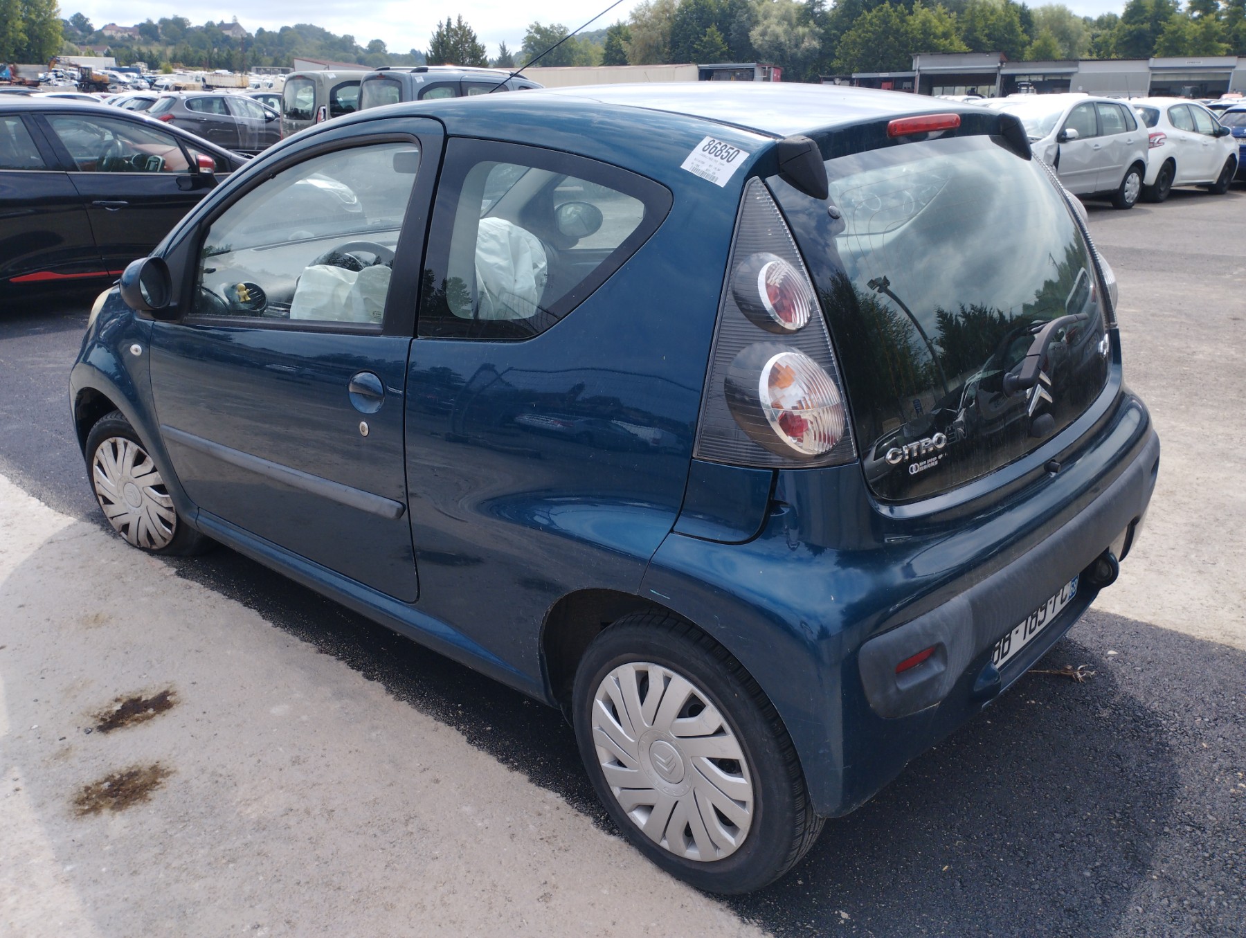 Optique avant principal droit (feux)(phare) pour CITROEN C1 1 PHASE 1 Optique avant principal droit (feux)(phare) pour CITROEN C1 1 PHASE 1
