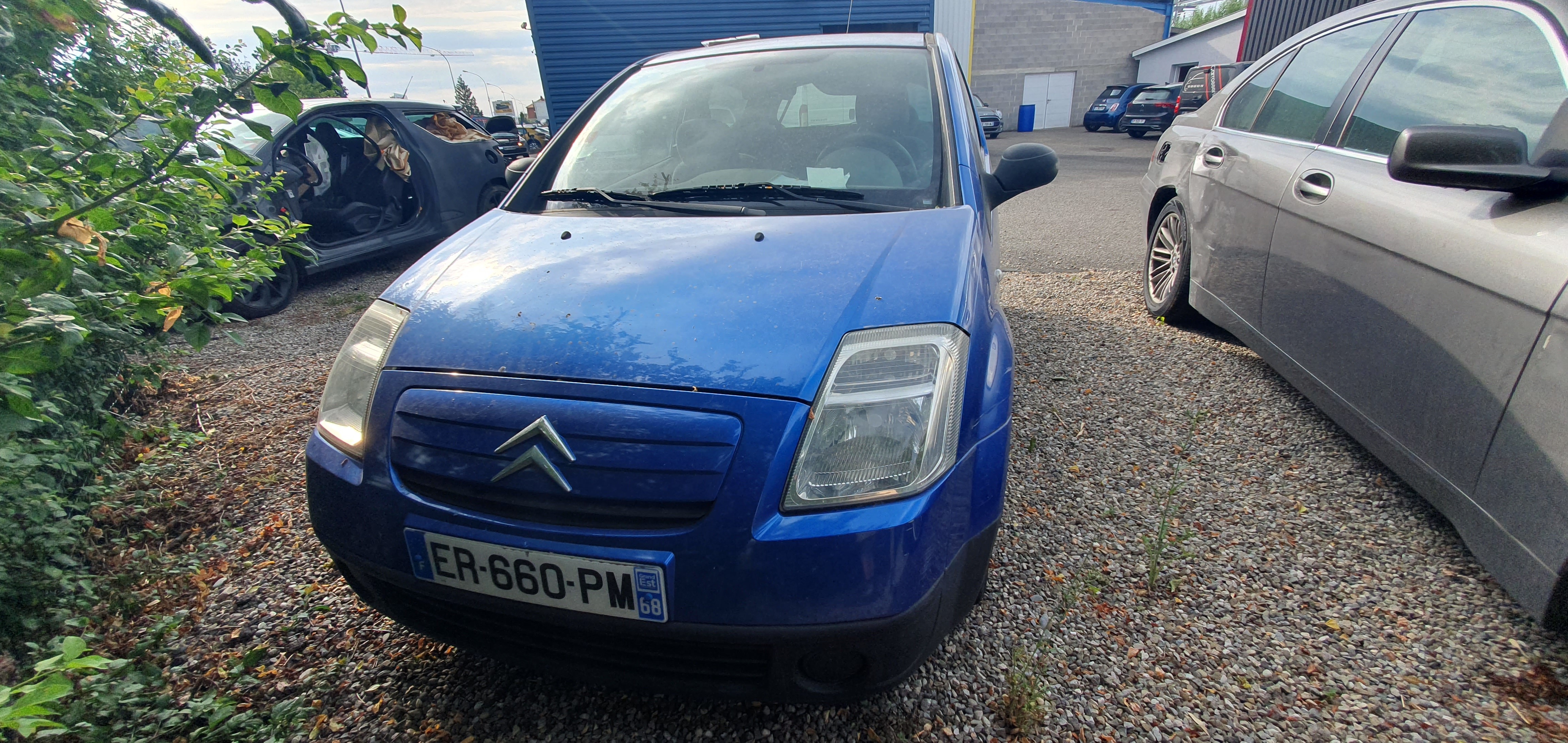 Optique avant principal droit (feux)(phare) pour CITROEN C2 PHASE 1 Optique avant principal droit (feux)(phare) pour CITROEN C2 PHASE 1