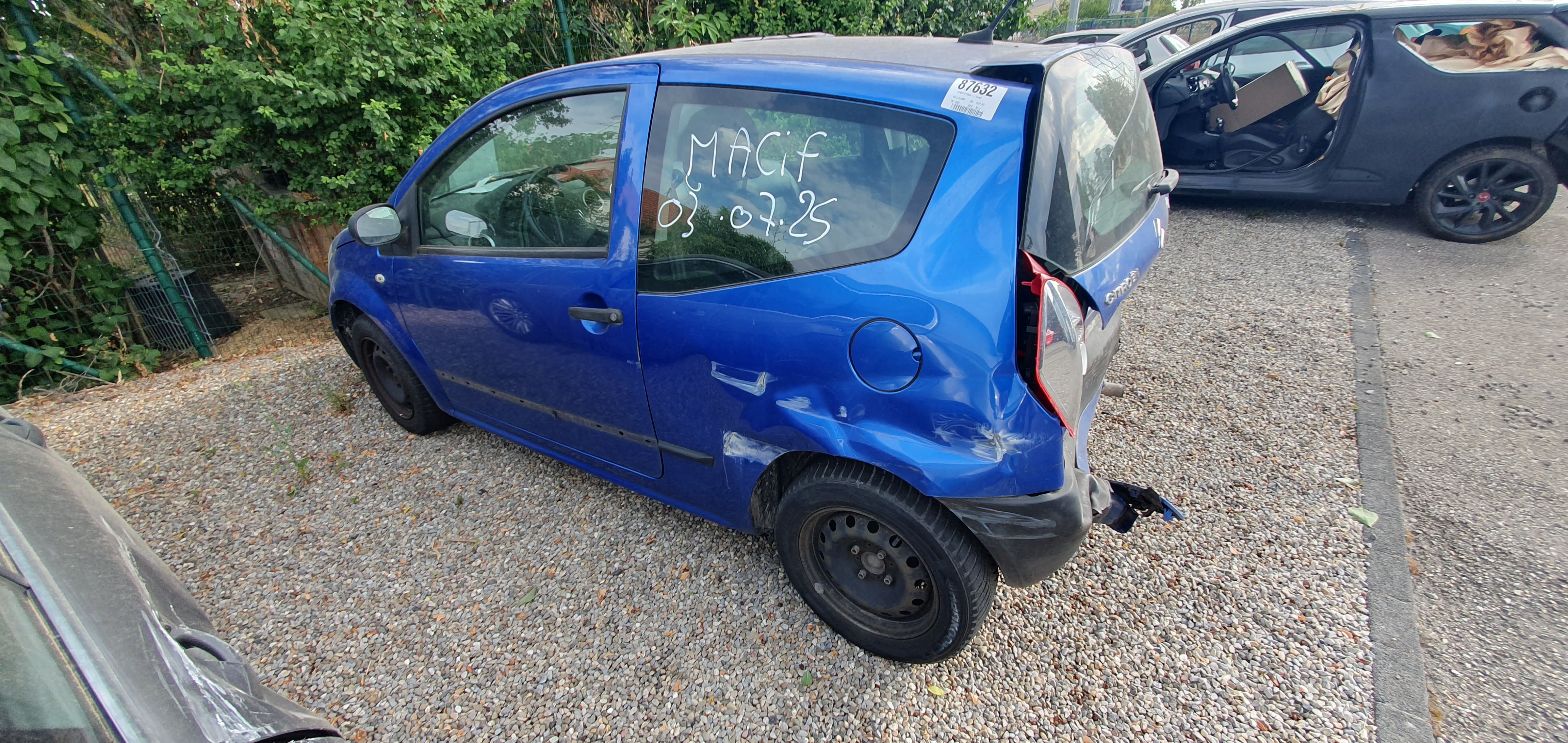 Optique avant principal droit (feux)(phare) pour CITROEN C2 PHASE 1 Optique avant principal droit (feux)(phare) pour CITROEN C2 PHASE 1