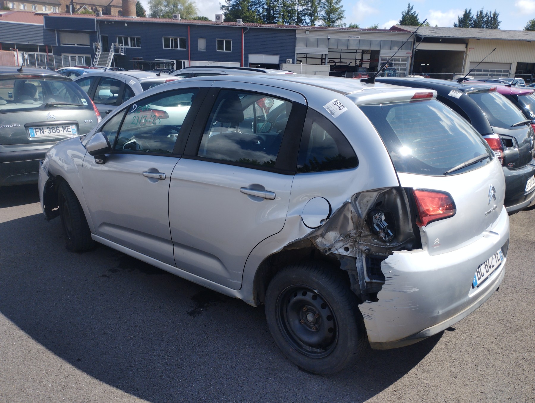 Ceinture arriere gauche pour CITROEN C3 2 PHASE 1 Ceinture arriere gauche pour CITROEN C3 2 PHASE 1