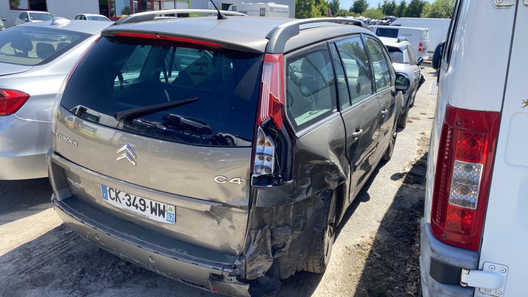 Vide poche avant droit pour CITROEN C4 GRAND PICASSO 1 Vide poche avant droit pour CITROEN C4 GRAND PICASSO 1