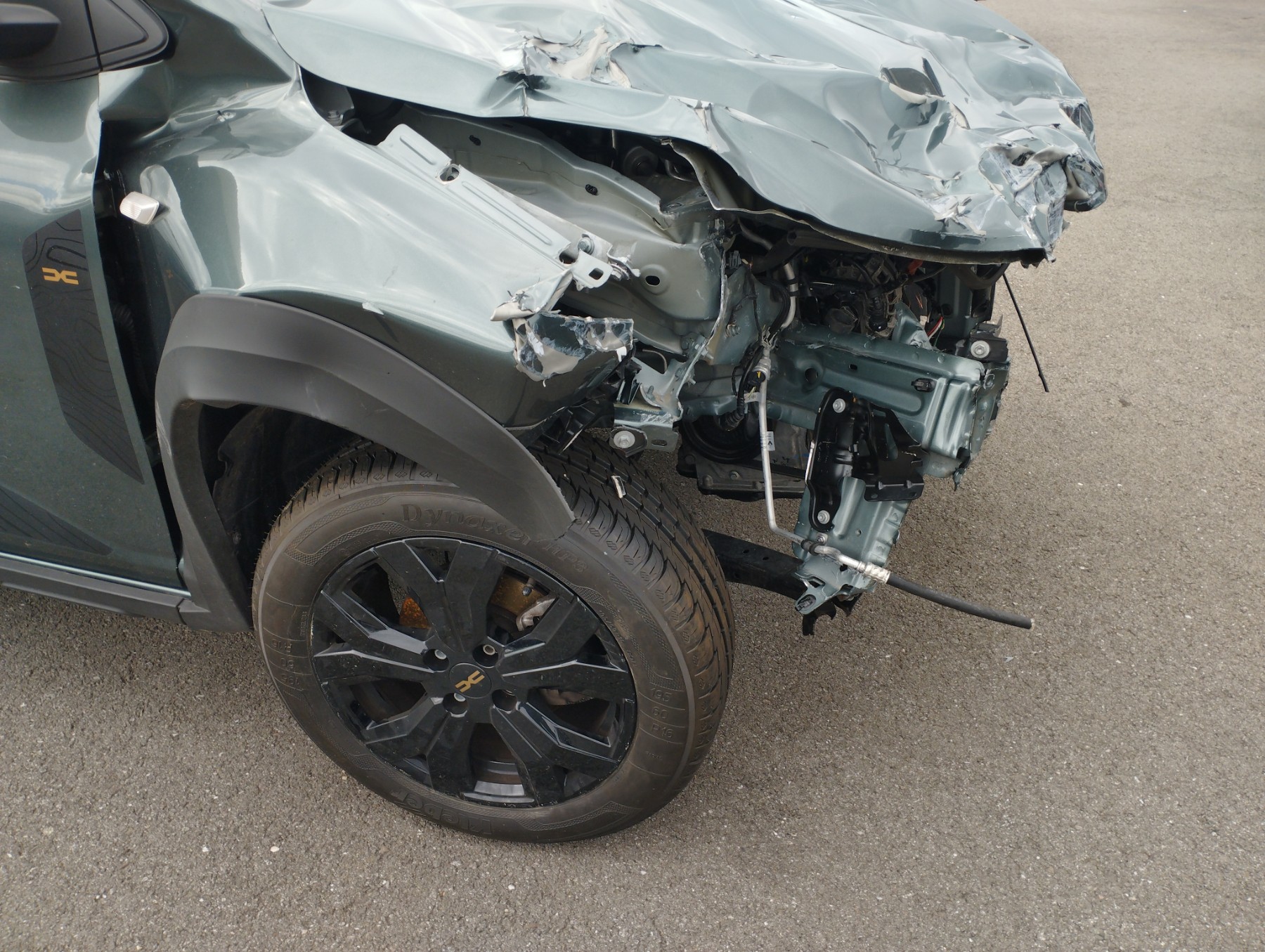 Extension d'aile avant gauche pour DACIA SANDERO 3 STEPWAY Extension d'aile avant gauche pour DACIA SANDERO 3 STEPWAY