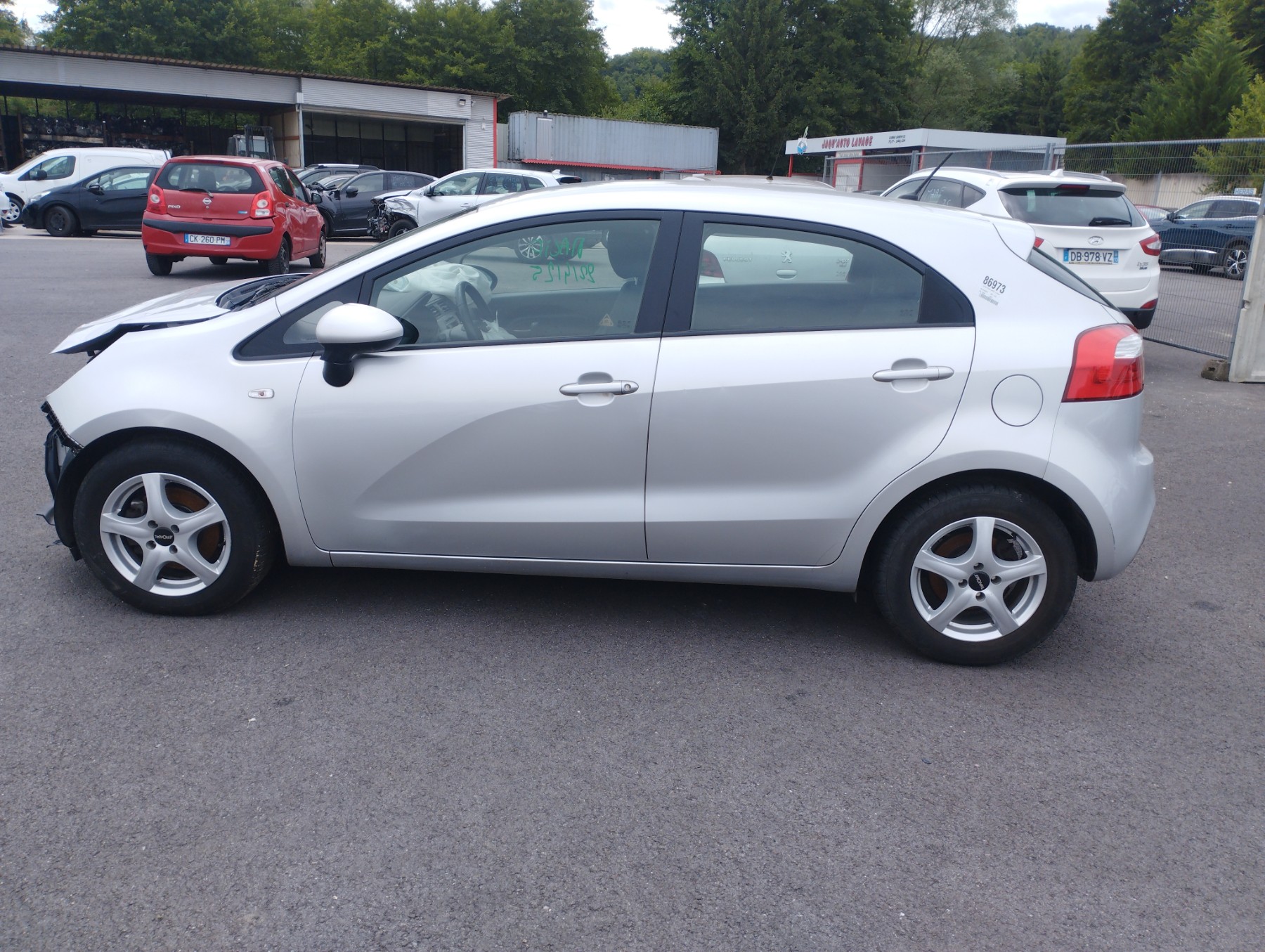 Porte avant gauche pour KIA RIO 3 PHASE 1 Porte avant gauche pour KIA RIO 3 PHASE 1