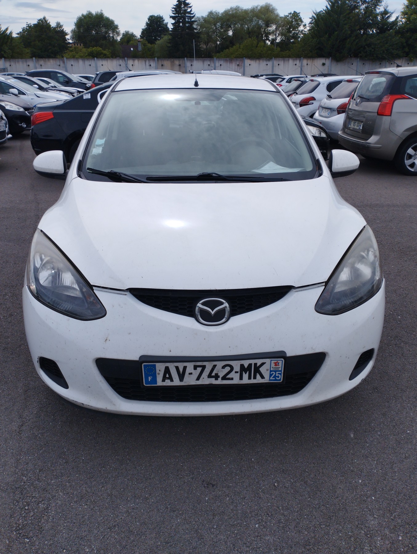 Optique avant principal gauche (feux)(phare) pour MAZDA 2 2 PHASE 1 Optique avant principal gauche (feux)(phare) pour MAZDA 2 2 PHASE 1