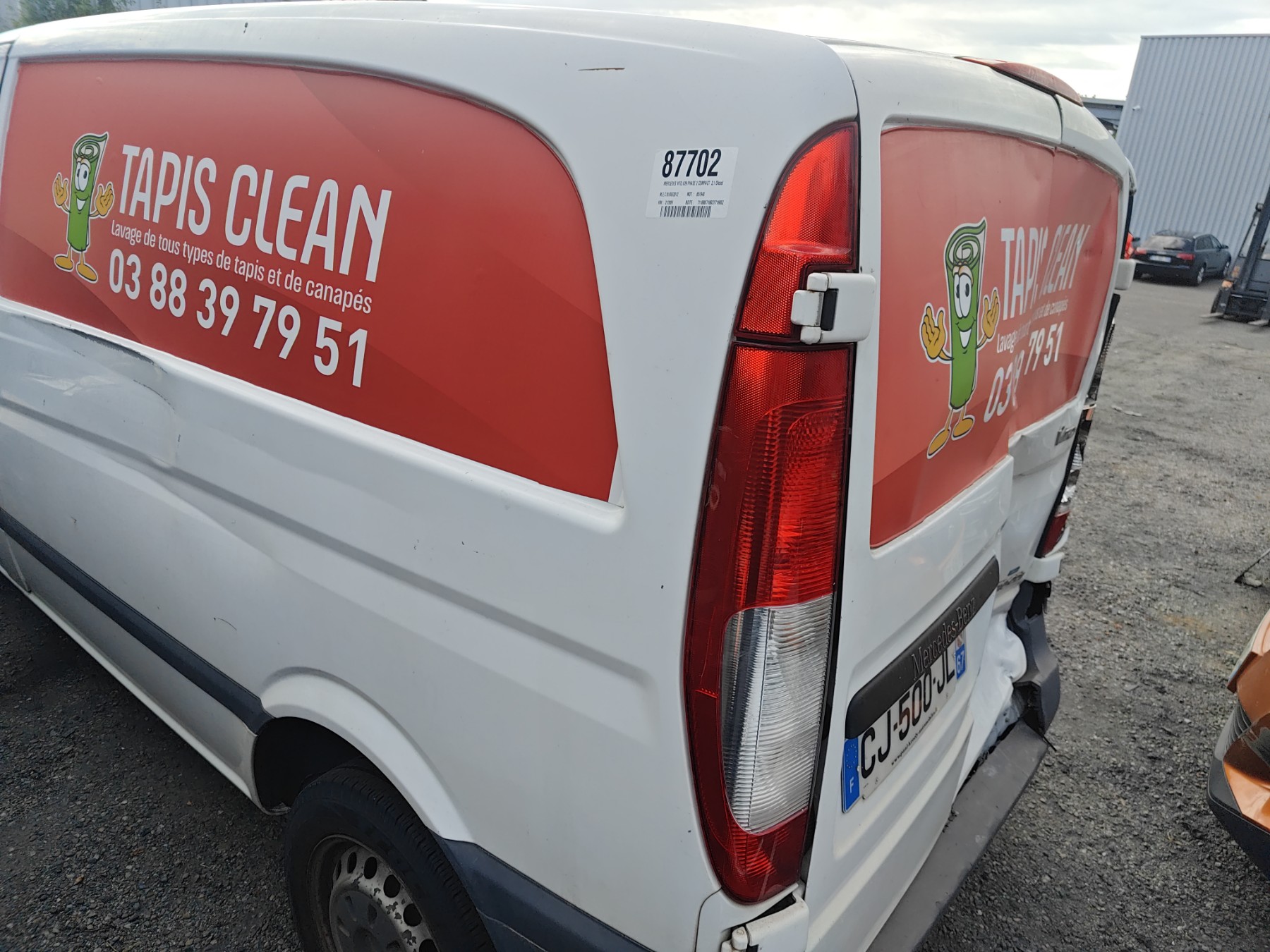 Boite de vitesses pour MERCEDES VITO 639 PHASE 2 Boite de vitesses pour MERCEDES VITO 639 PHASE 2