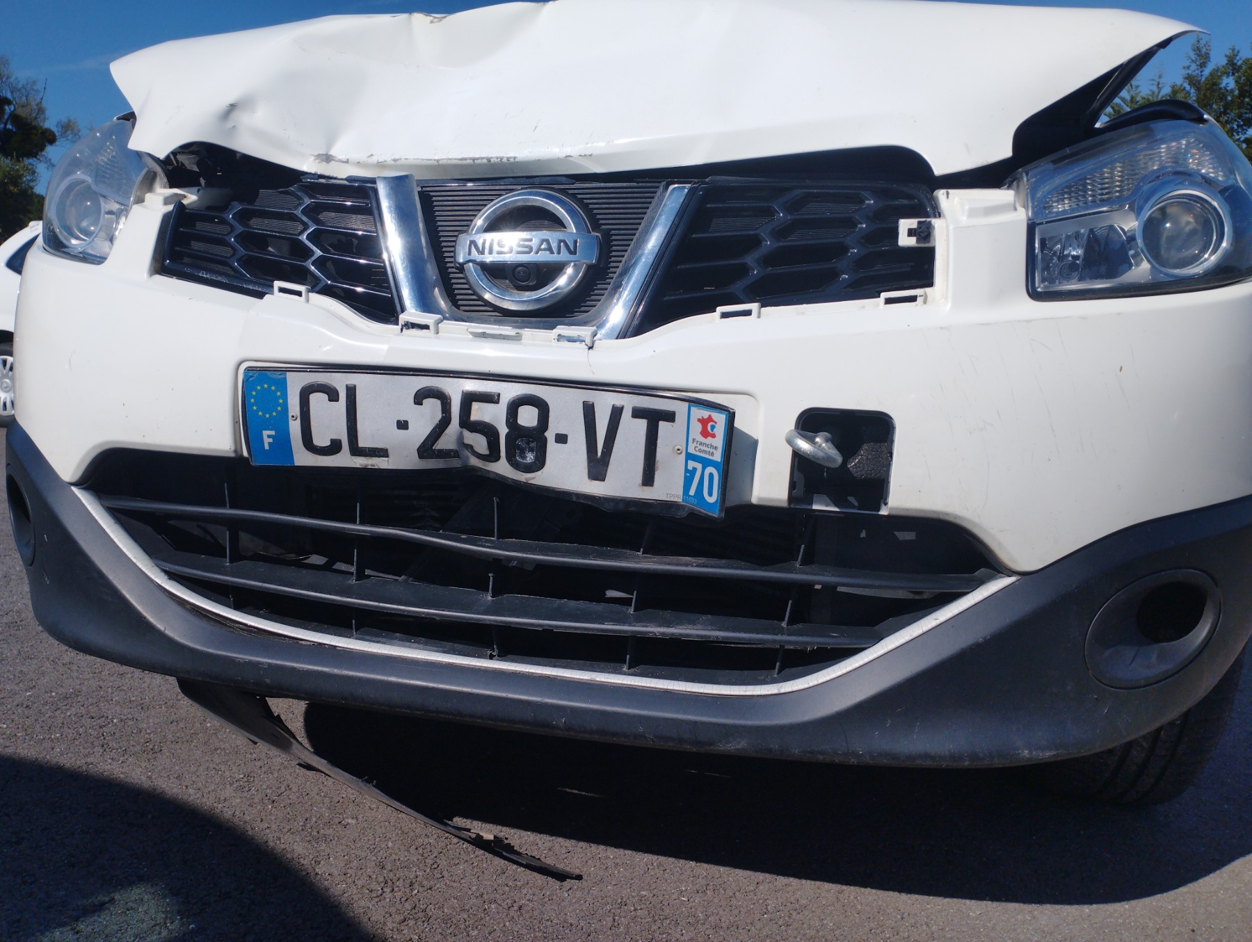Extension d'aile arriere droit pour NISSAN QASHQAI 1 PHASE 2 Extension d'aile arriere droit pour NISSAN QASHQAI 1 PHASE 2