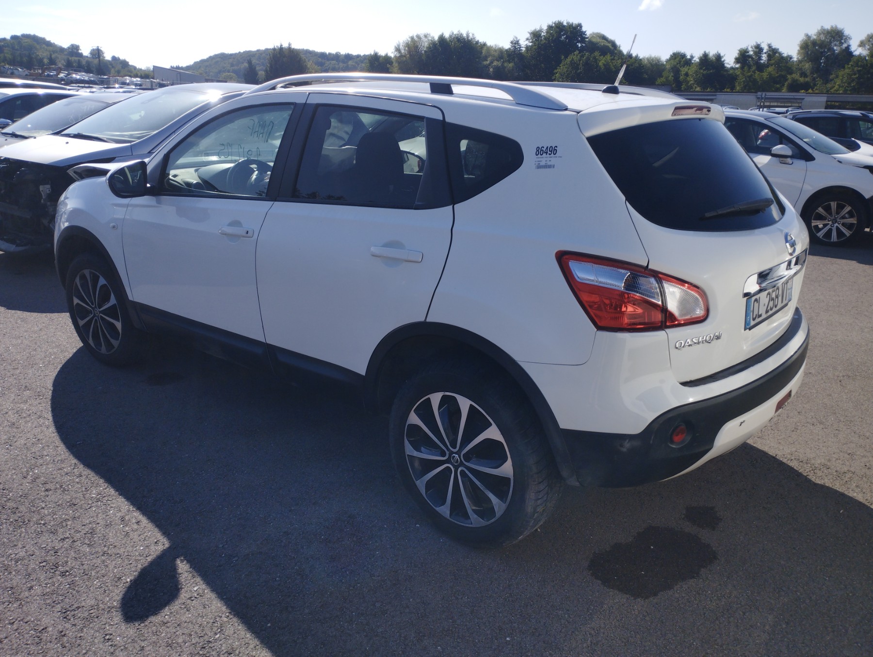Extension d'aile arriere droit pour NISSAN QASHQAI 1 PHASE 2 Extension d'aile arriere droit pour NISSAN QASHQAI 1 PHASE 2