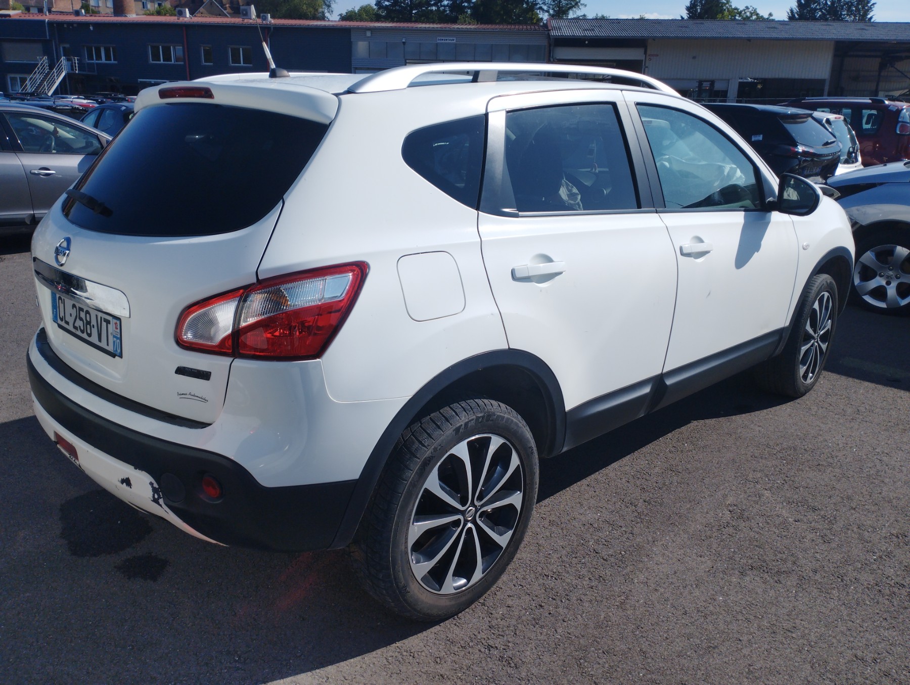 Extension d'aile arriere droit pour NISSAN QASHQAI 1 PHASE 2 Extension d'aile arriere droit pour NISSAN QASHQAI 1 PHASE 2