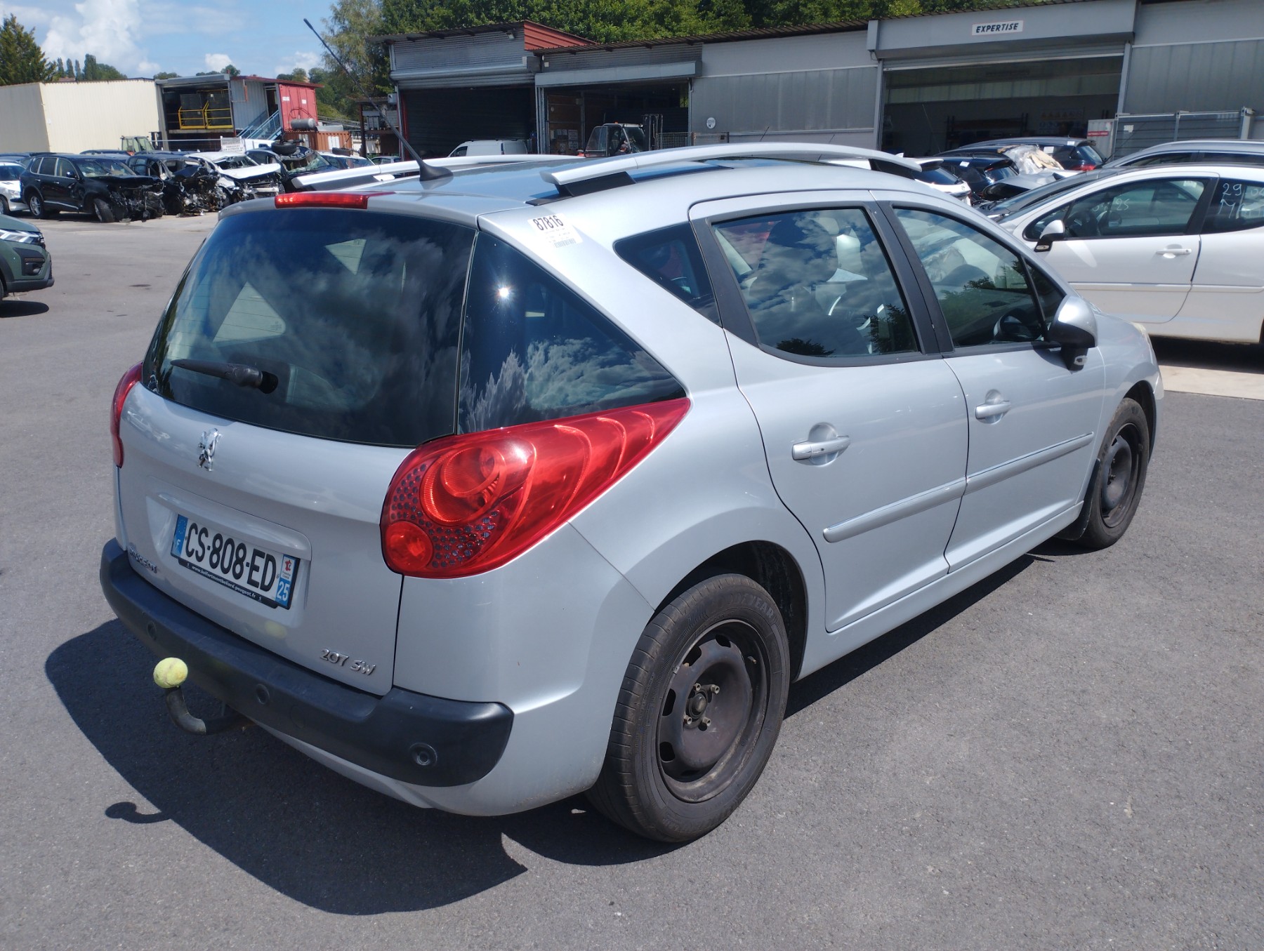 Retroviseur droit pour PEUGEOT 207 SW PHASE 1 Retroviseur droit pour PEUGEOT 207 SW PHASE 1