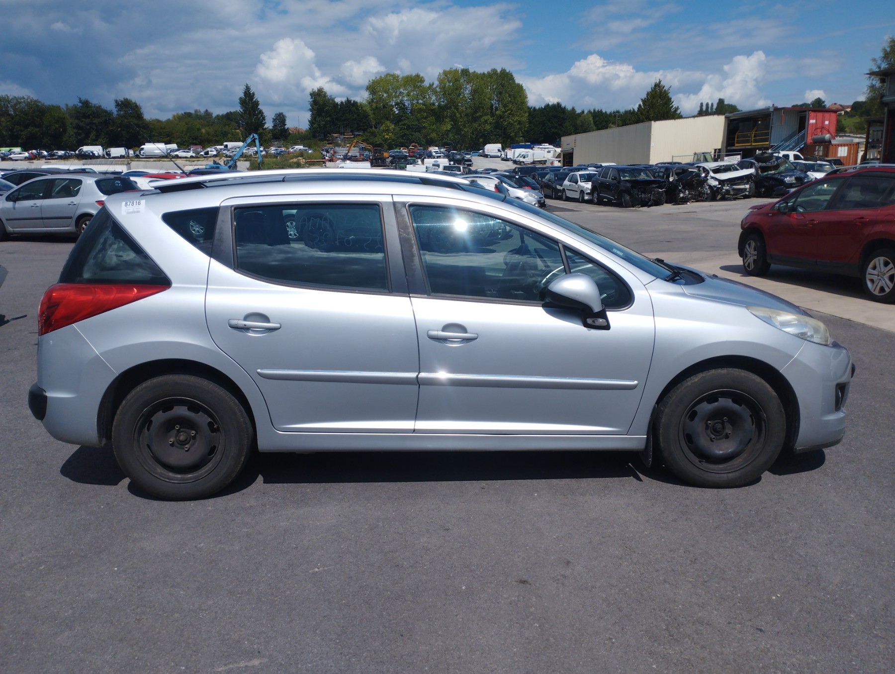 Retroviseur droit pour PEUGEOT 207 SW PHASE 1 Retroviseur droit pour PEUGEOT 207 SW PHASE 1