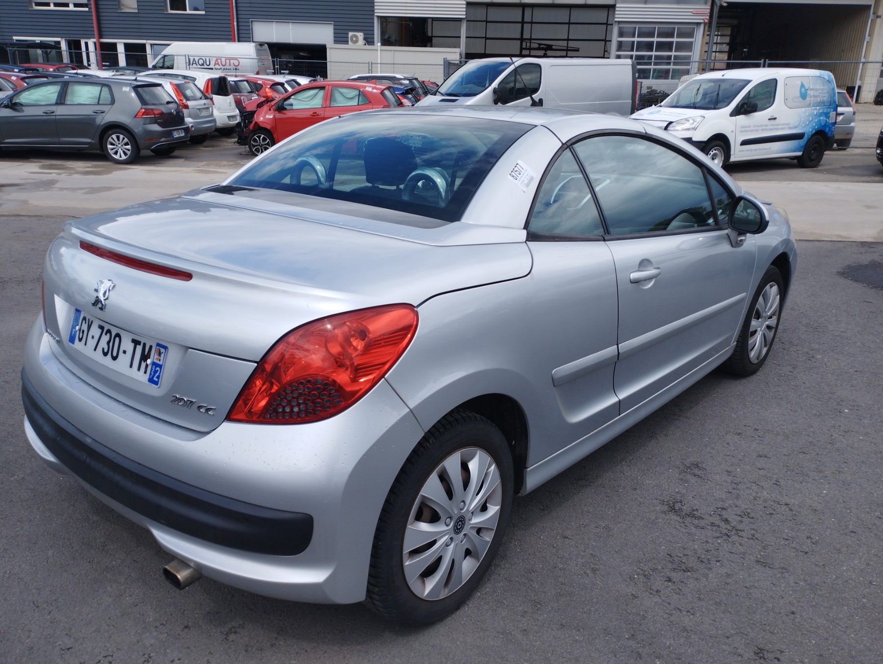 Feu arriere principal droit (feux) pour PEUGEOT 207 PHASE 1 CABRIOLET Feu arriere principal droit (feux) pour PEUGEOT 207 PHASE 1 CABRIOLET