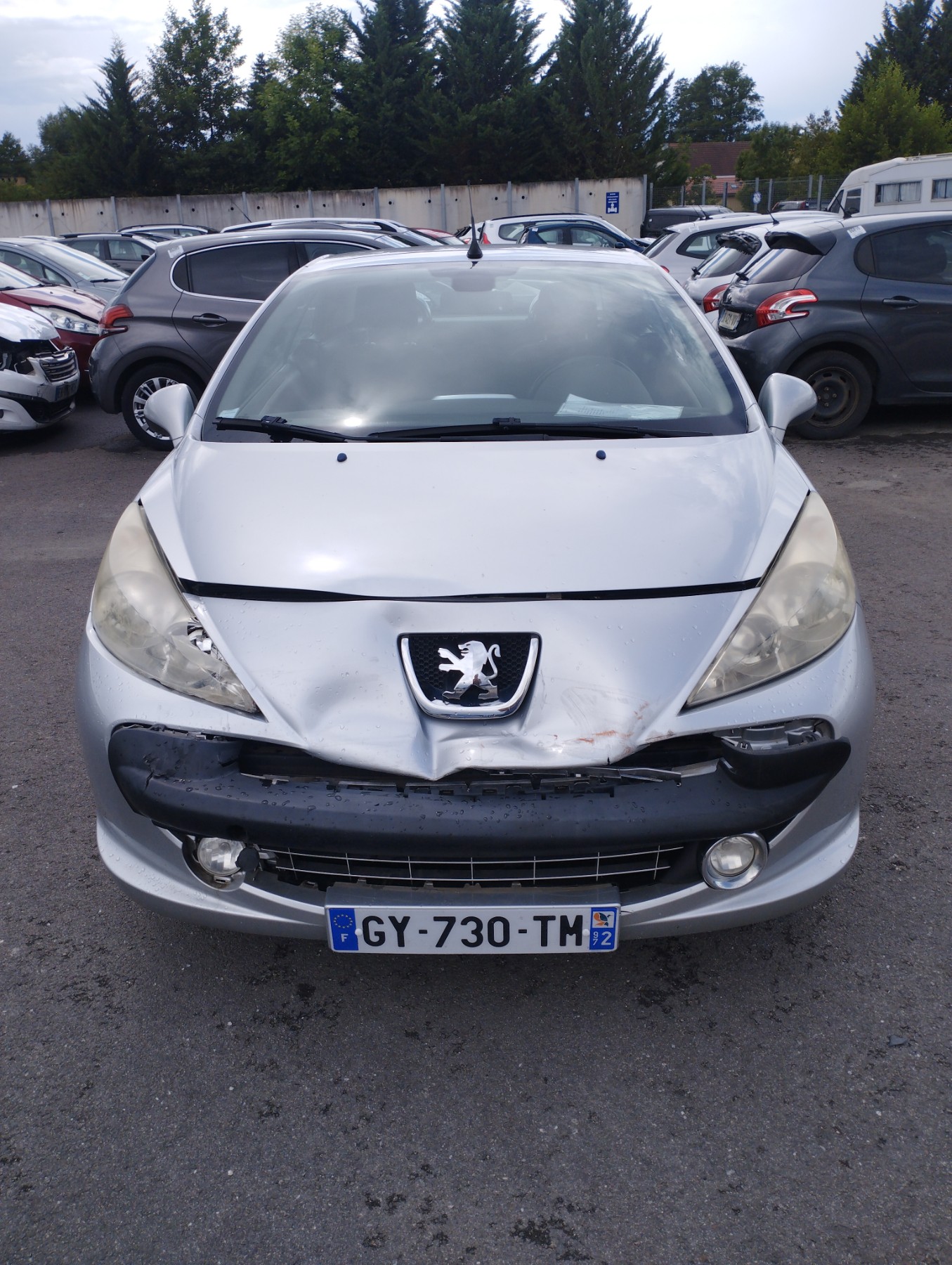 Feu arriere principal droit (feux) pour PEUGEOT 207 PHASE 1 CABRIOLET Feu arriere principal droit (feux) pour PEUGEOT 207 PHASE 1 CABRIOLET