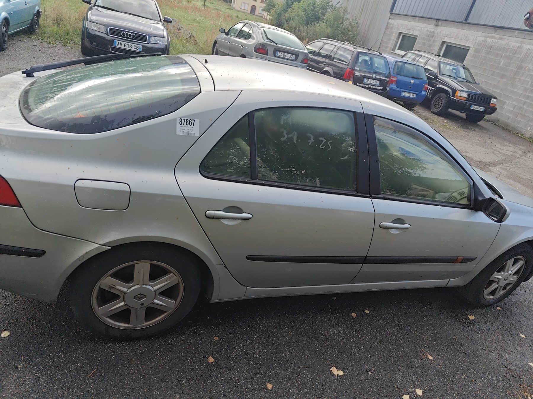 Retroviseur droit pour RENAULT LAGUNA 2 PHASE 1 Retroviseur droit pour RENAULT LAGUNA 2 PHASE 1