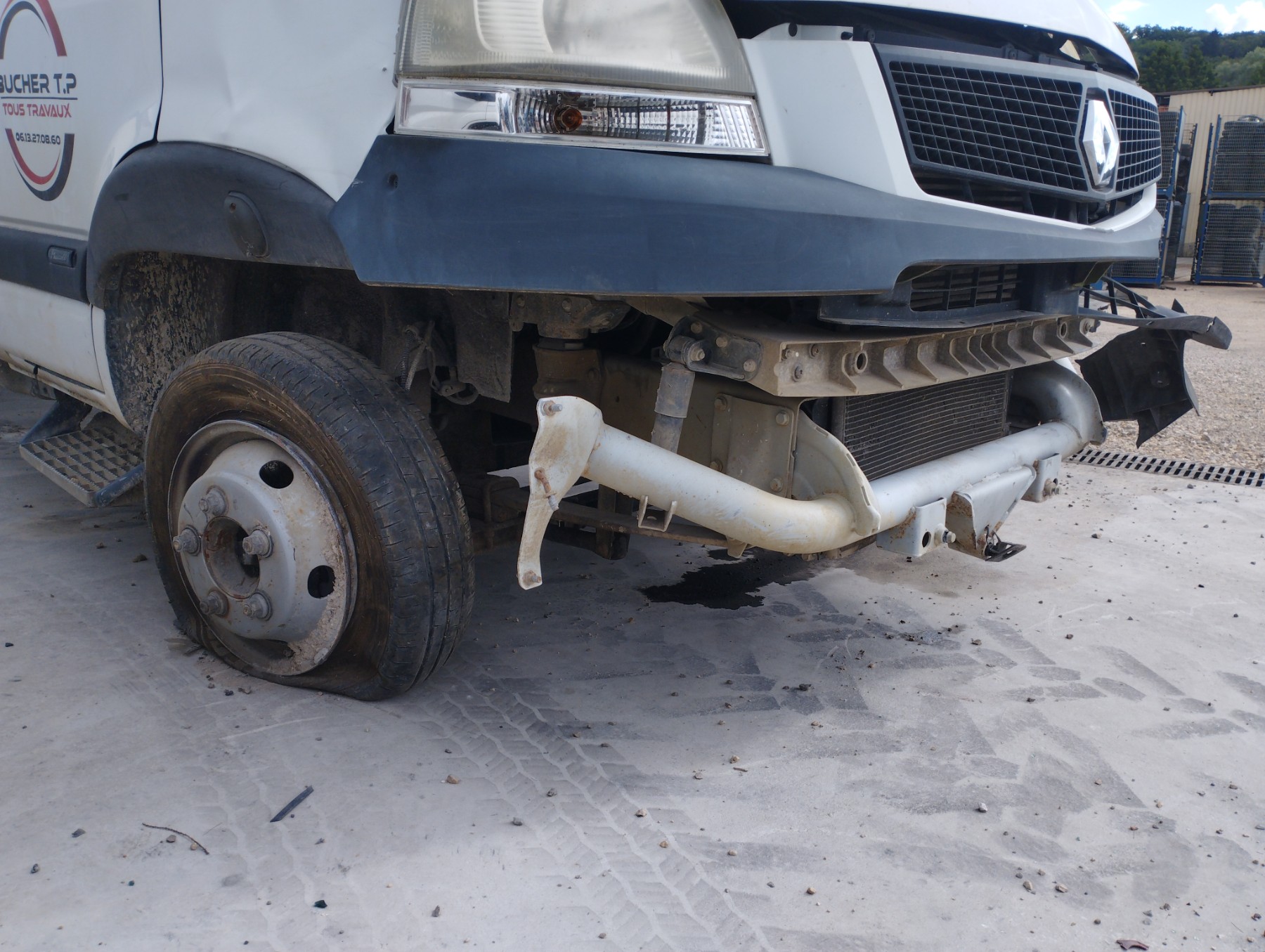 Porte Avant Droit D'occasion Pour RENAULT MASCOTT NT (2.8D - 8V) - Année 2001 - Couleur Blanc - Garantie 12 Mois