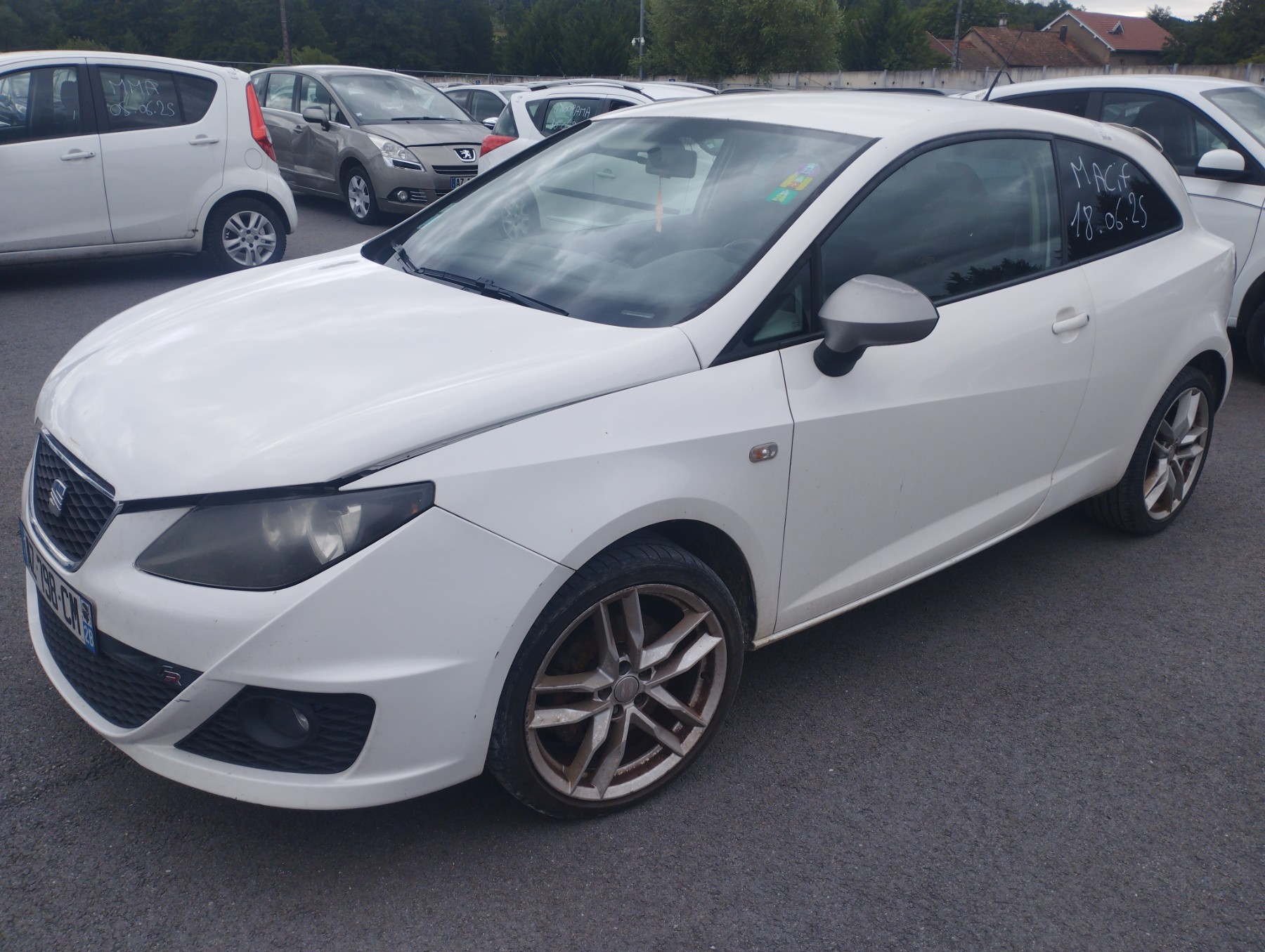 Optique avant principal gauche (feux)(phare) pour SEAT IBIZA 4 PHASE 1 Optique avant principal gauche (feux)(phare) pour SEAT IBIZA 4 PHASE 1