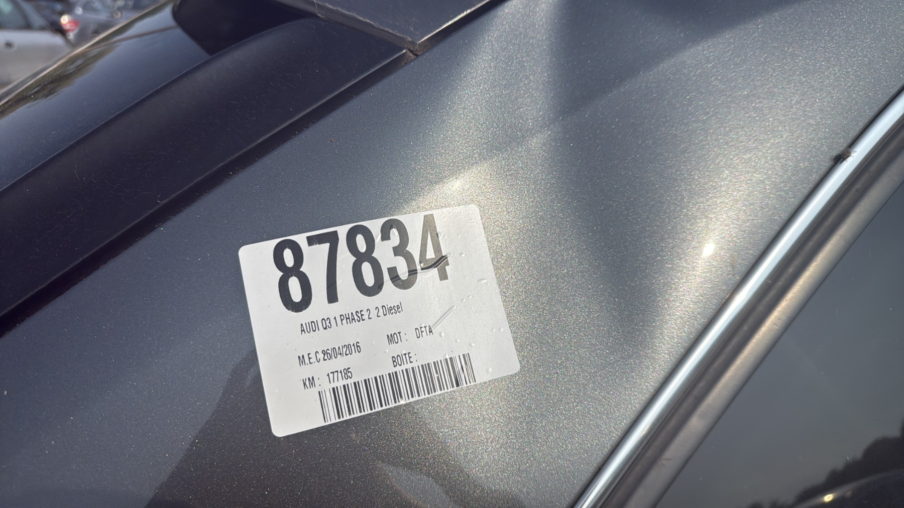 Etrier arriere gauche (freinage) pour AUDI Q3 1 PHASE 2 Etrier arriere gauche (freinage) pour AUDI Q3 1 PHASE 2