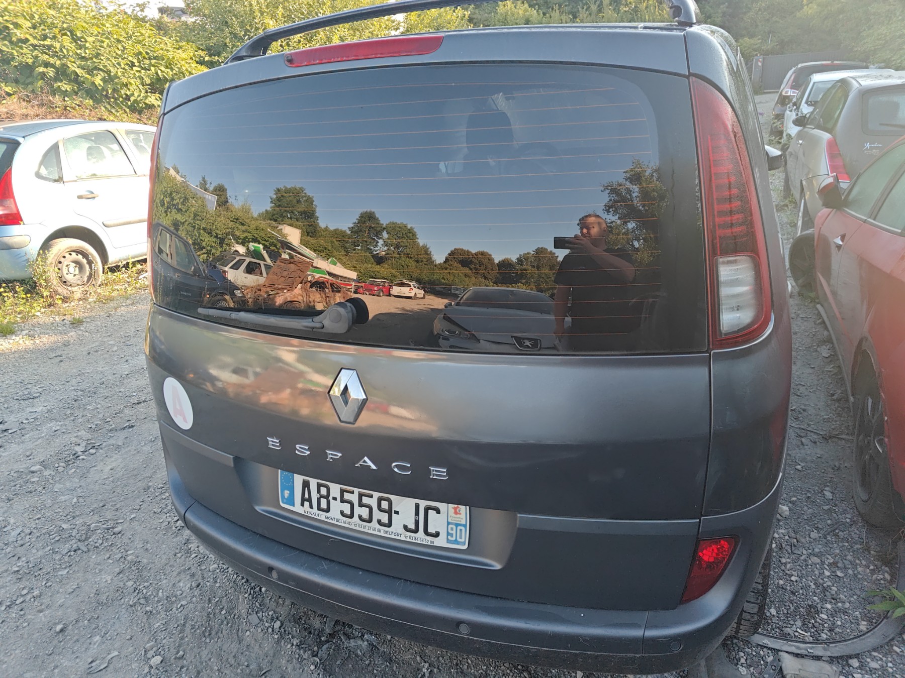 Optique avant principal droit (feux)(phare) RENAULT ESPACE 4 7701053980