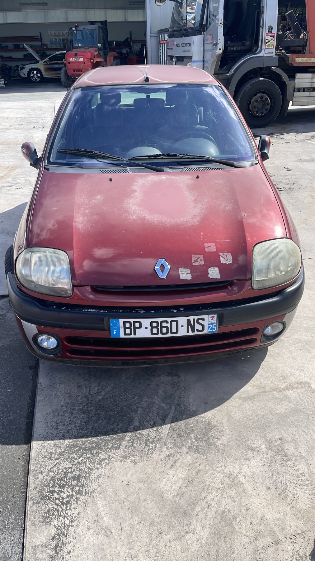 Phare Avant Droit D'occasion Pour Renault Clio 2 Phase 1 - Origine Renault - État Bon