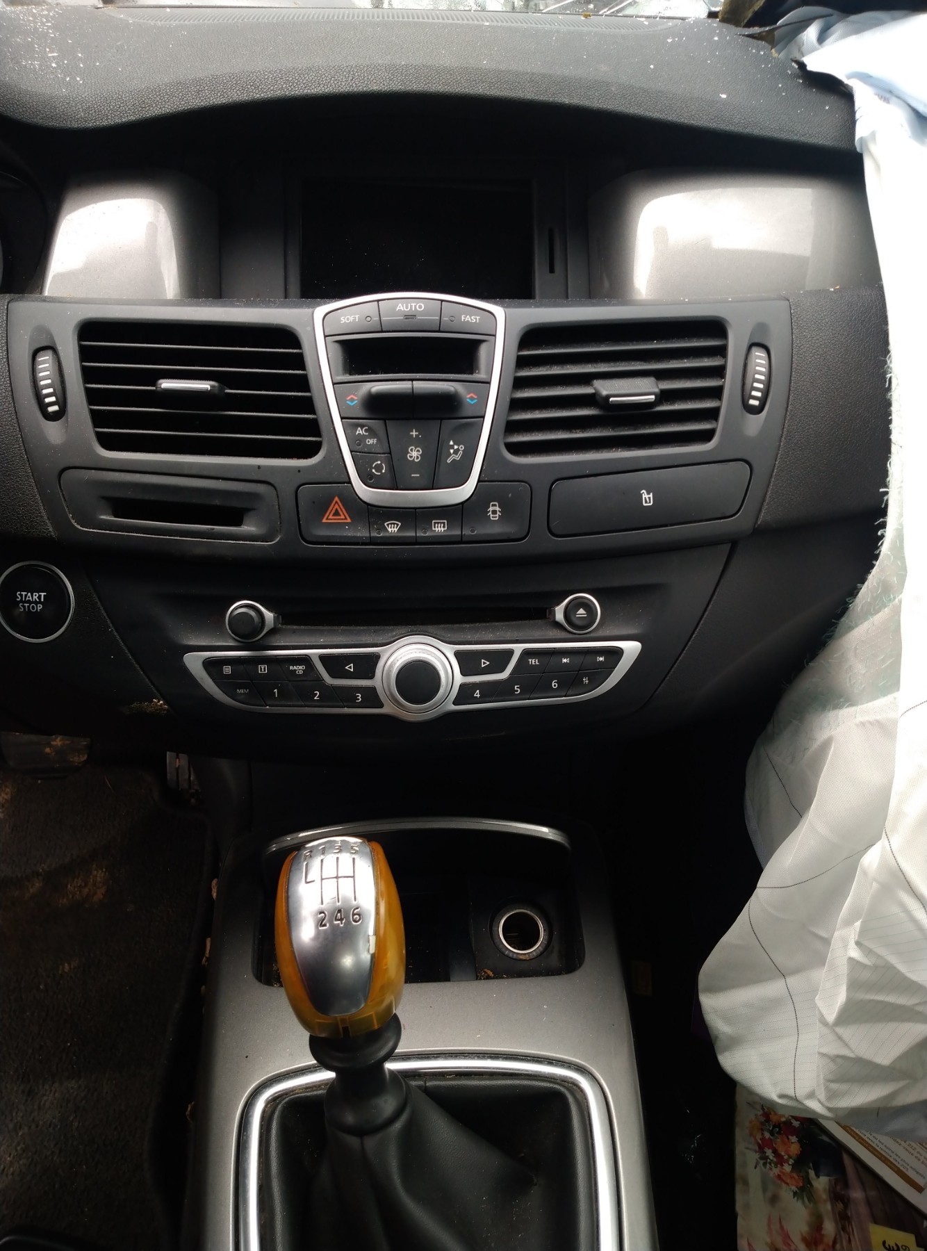 Commande chauffage pour RENAULT LAGUNA 3 PHASE 2 Commande chauffage pour RENAULT LAGUNA 3 PHASE 2