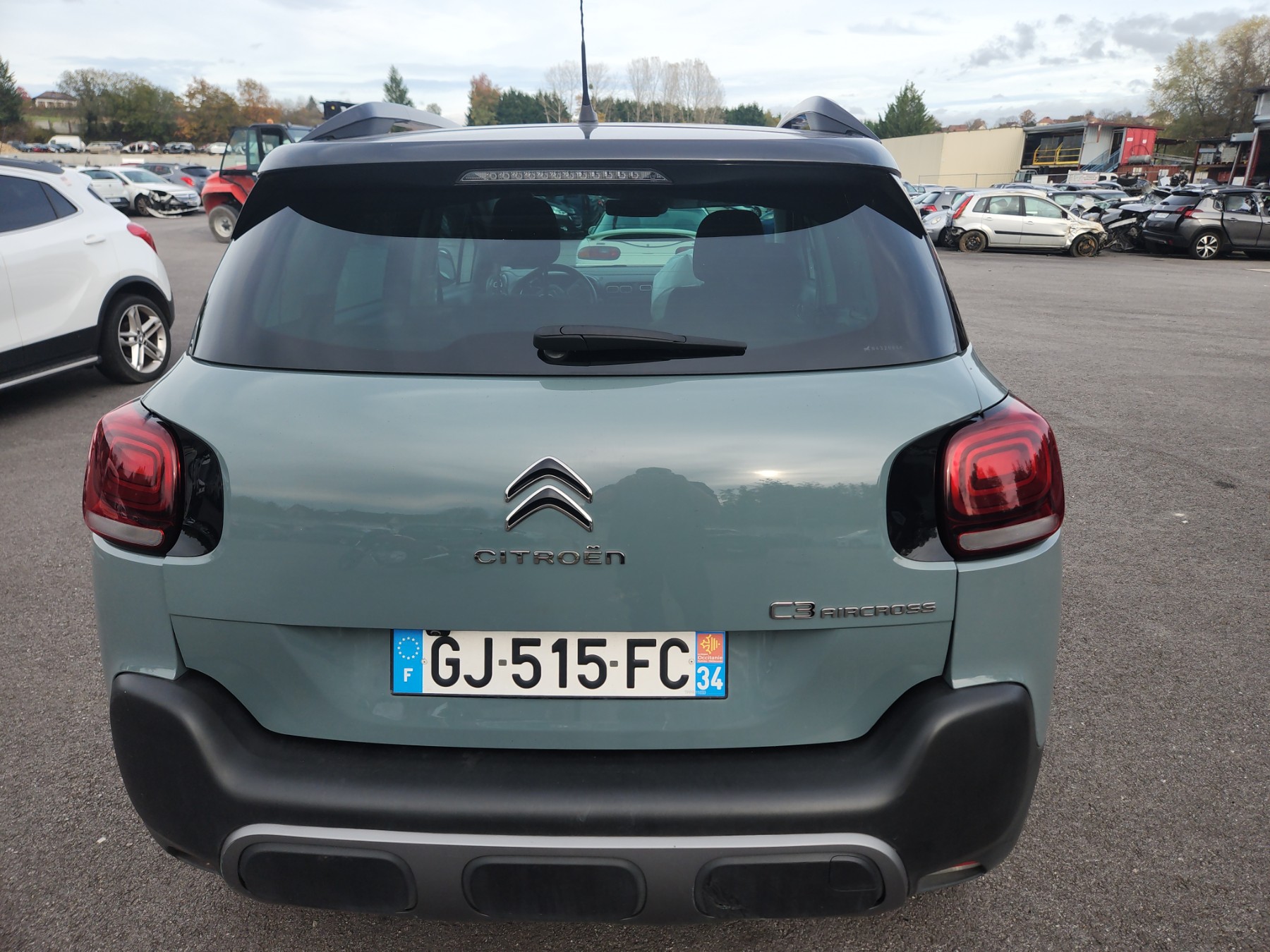 Extension d'aile arriere gauche pour CITROEN C3 AIRCROSS 1 PHASE 2 Extension d'aile arriere gauche pour CITROEN C3 AIRCROSS 1 PHASE 2