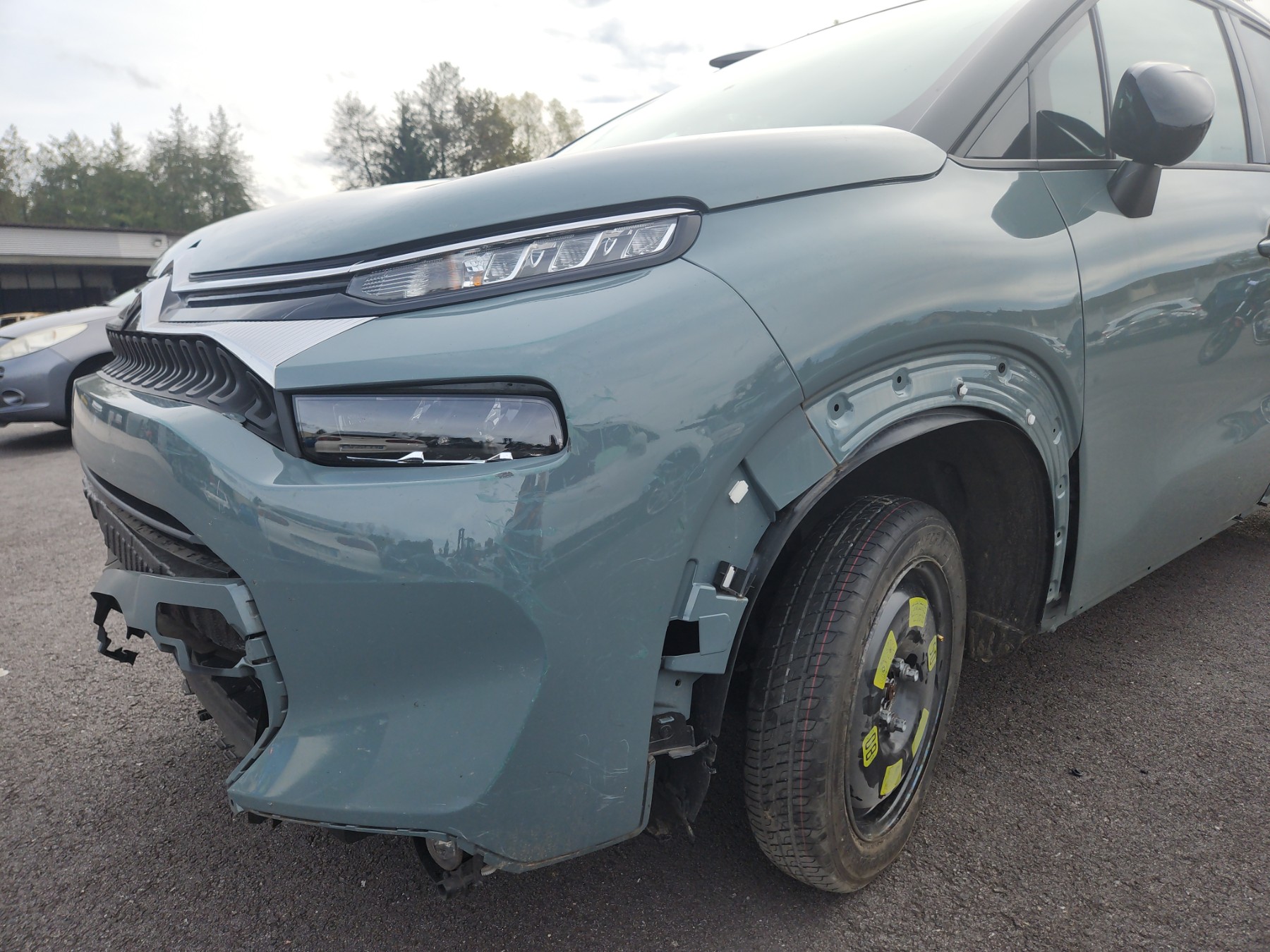 Extension d'aile arriere gauche pour CITROEN C3 AIRCROSS 1 PHASE 2 Extension d'aile arriere gauche pour CITROEN C3 AIRCROSS 1 PHASE 2