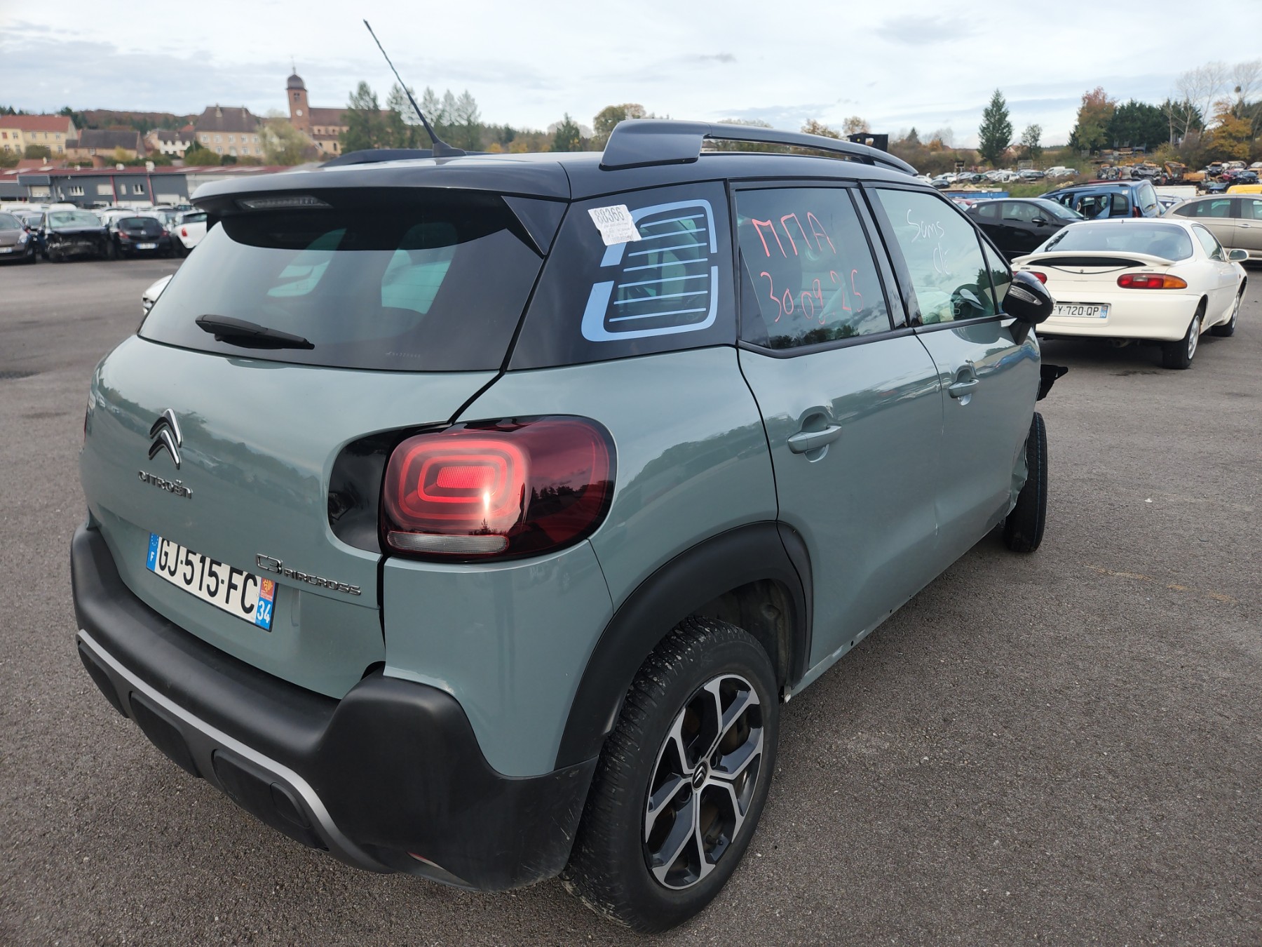 Extension d'aile arriere gauche pour CITROEN C3 AIRCROSS 1 PHASE 2 Extension d'aile arriere gauche pour CITROEN C3 AIRCROSS 1 PHASE 2