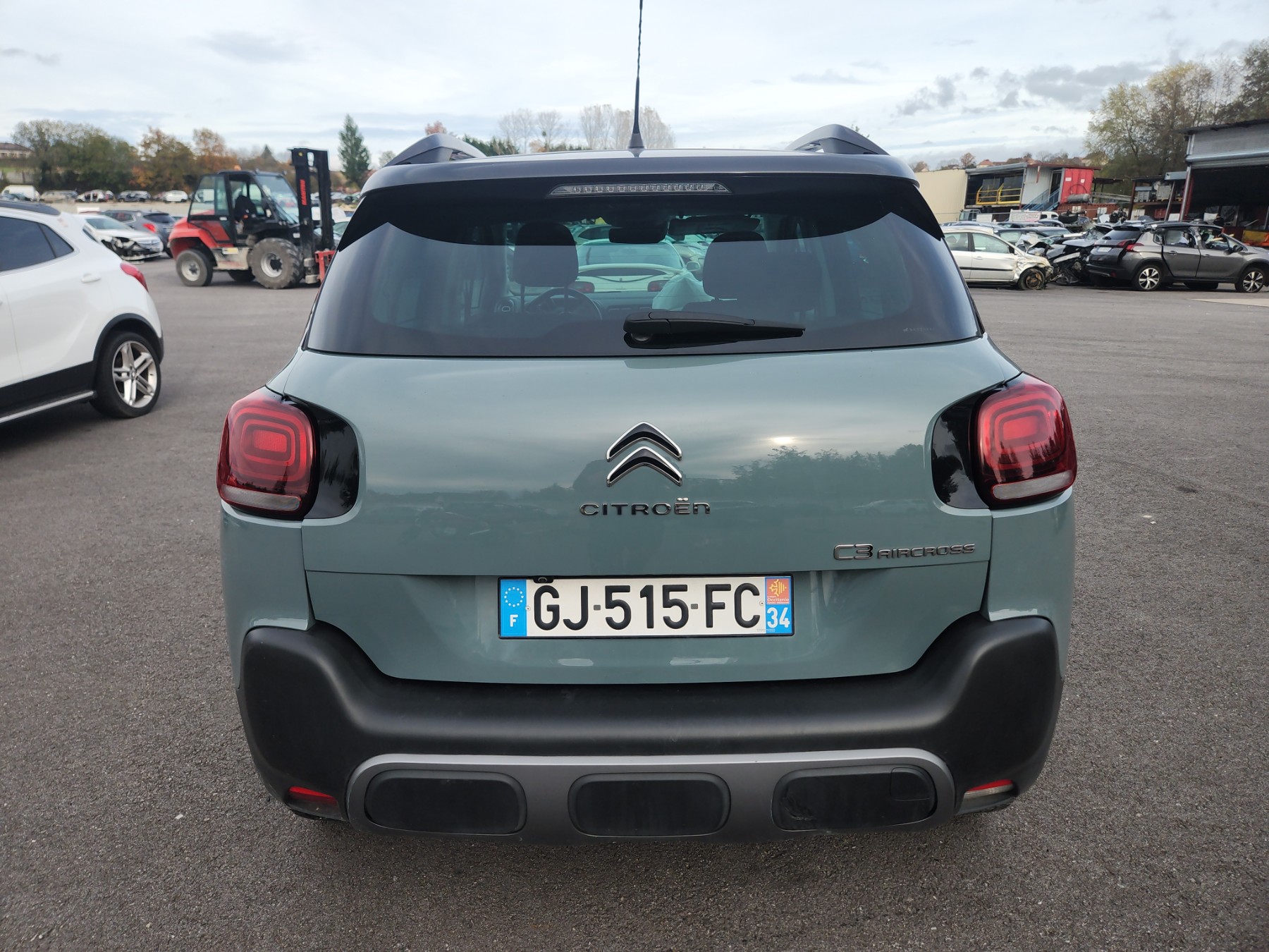 Extension d'aile arriere gauche pour CITROEN C3 AIRCROSS 1 PHASE 2 Extension d'aile arriere gauche pour CITROEN C3 AIRCROSS 1 PHASE 2