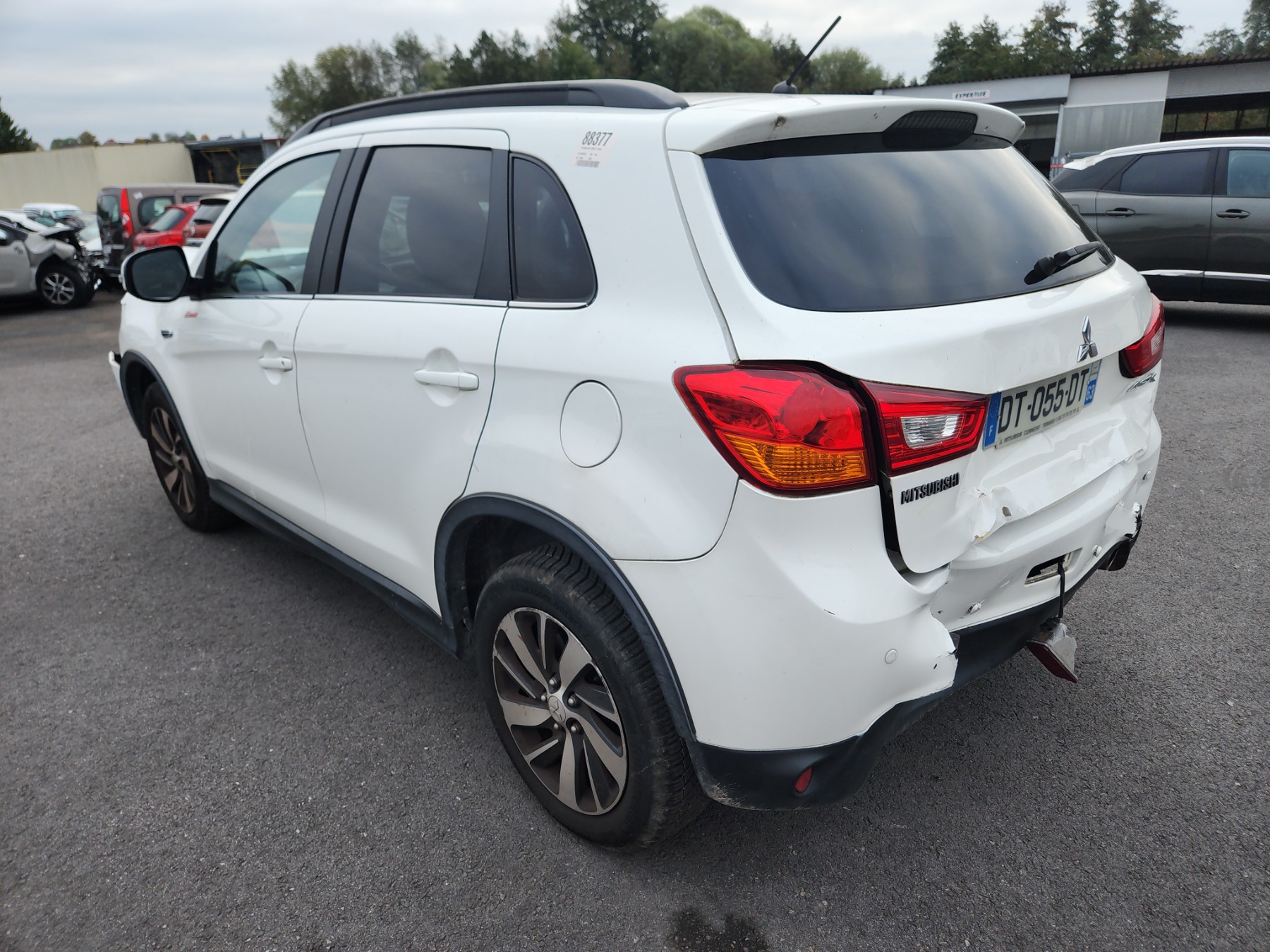 Extension d'aile arriere gauche pour MITSUBISHI ASX 1 PHASE 2 Extension d'aile arriere gauche pour MITSUBISHI ASX 1 PHASE 2