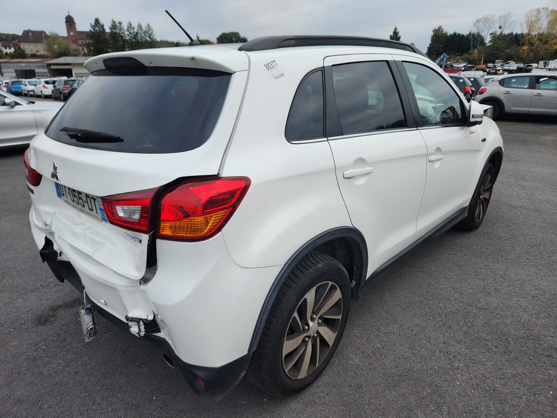 Extension d'aile arriere gauche pour MITSUBISHI ASX 1 PHASE 2 Extension d'aile arriere gauche pour MITSUBISHI ASX 1 PHASE 2
