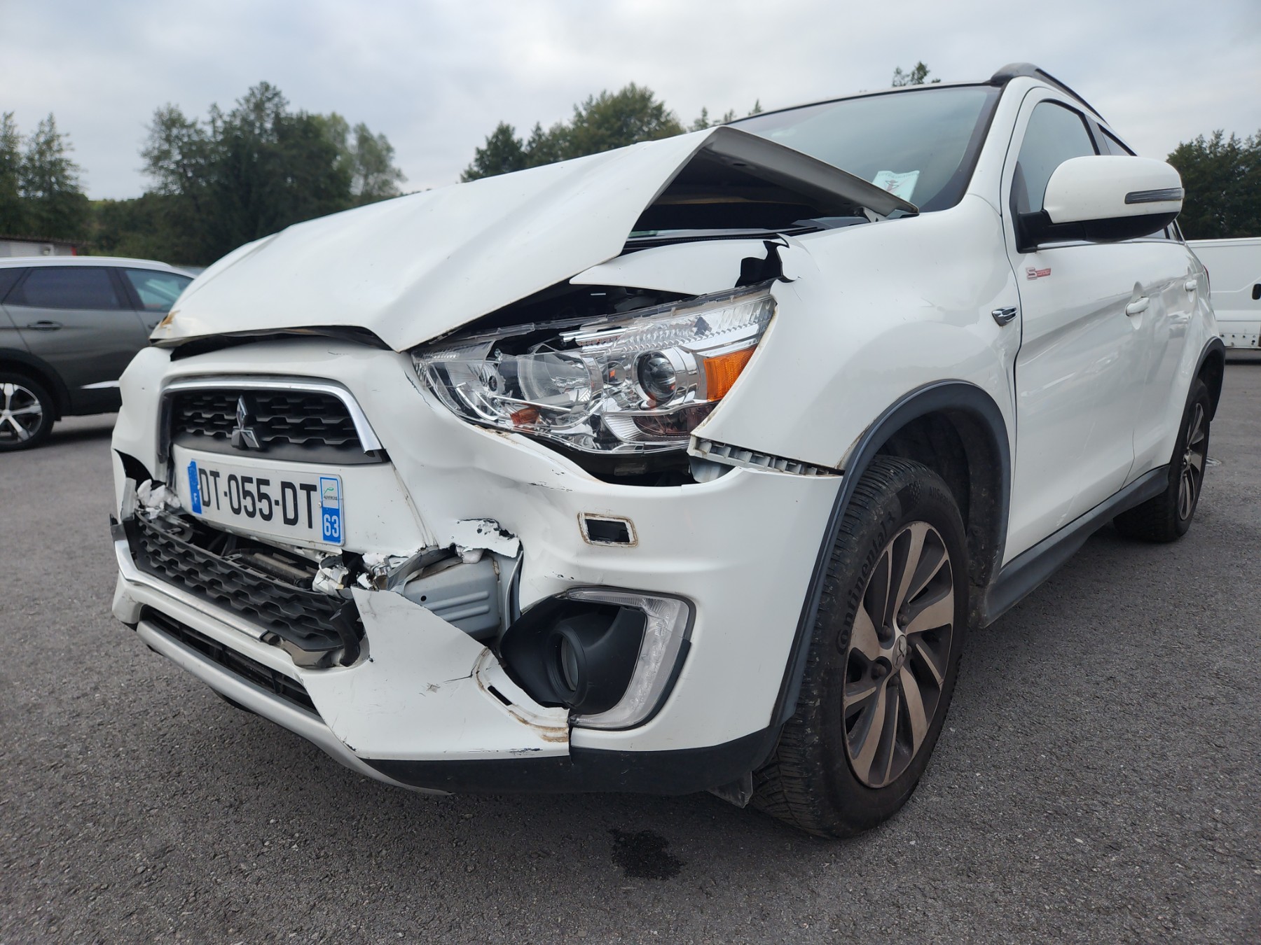 Extension d'aile arriere gauche pour MITSUBISHI ASX 1 PHASE 2 Extension d'aile arriere gauche pour MITSUBISHI ASX 1 PHASE 2