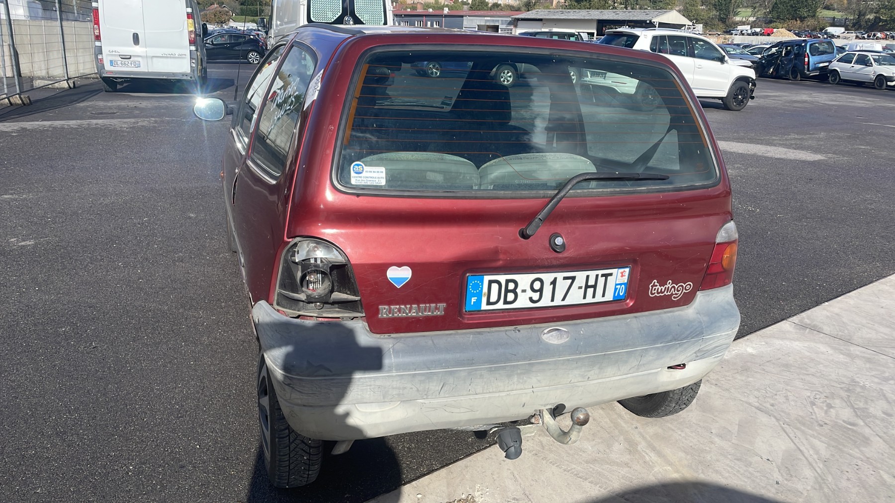 Optique avant principal gauche (feux)(phare) pour RENAULT TWINGO I Optique avant principal gauche (feux)(phare) pour RENAULT TWINGO I