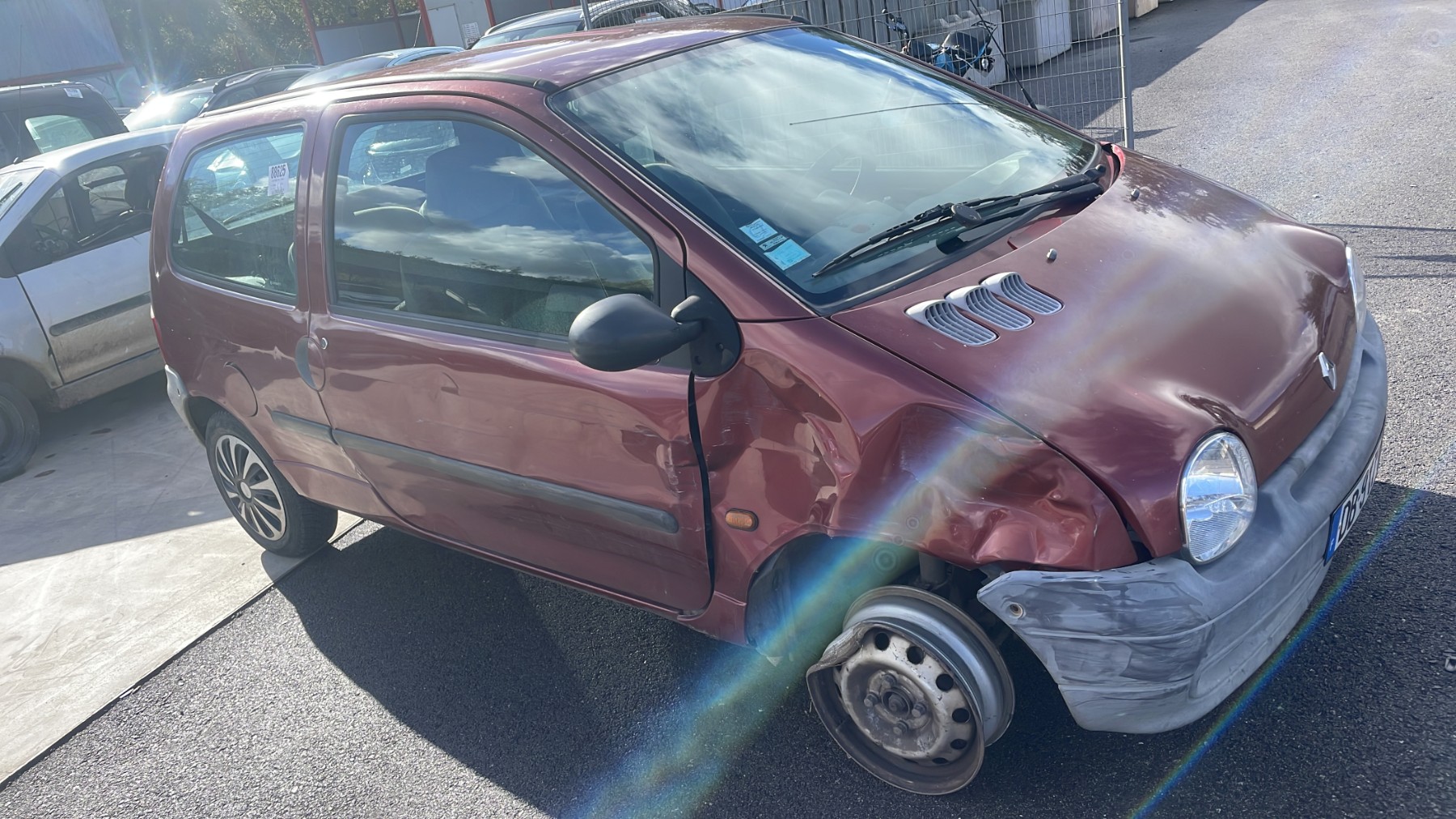 Optique avant principal gauche (feux)(phare) pour RENAULT TWINGO I Optique avant principal gauche (feux)(phare) pour RENAULT TWINGO I