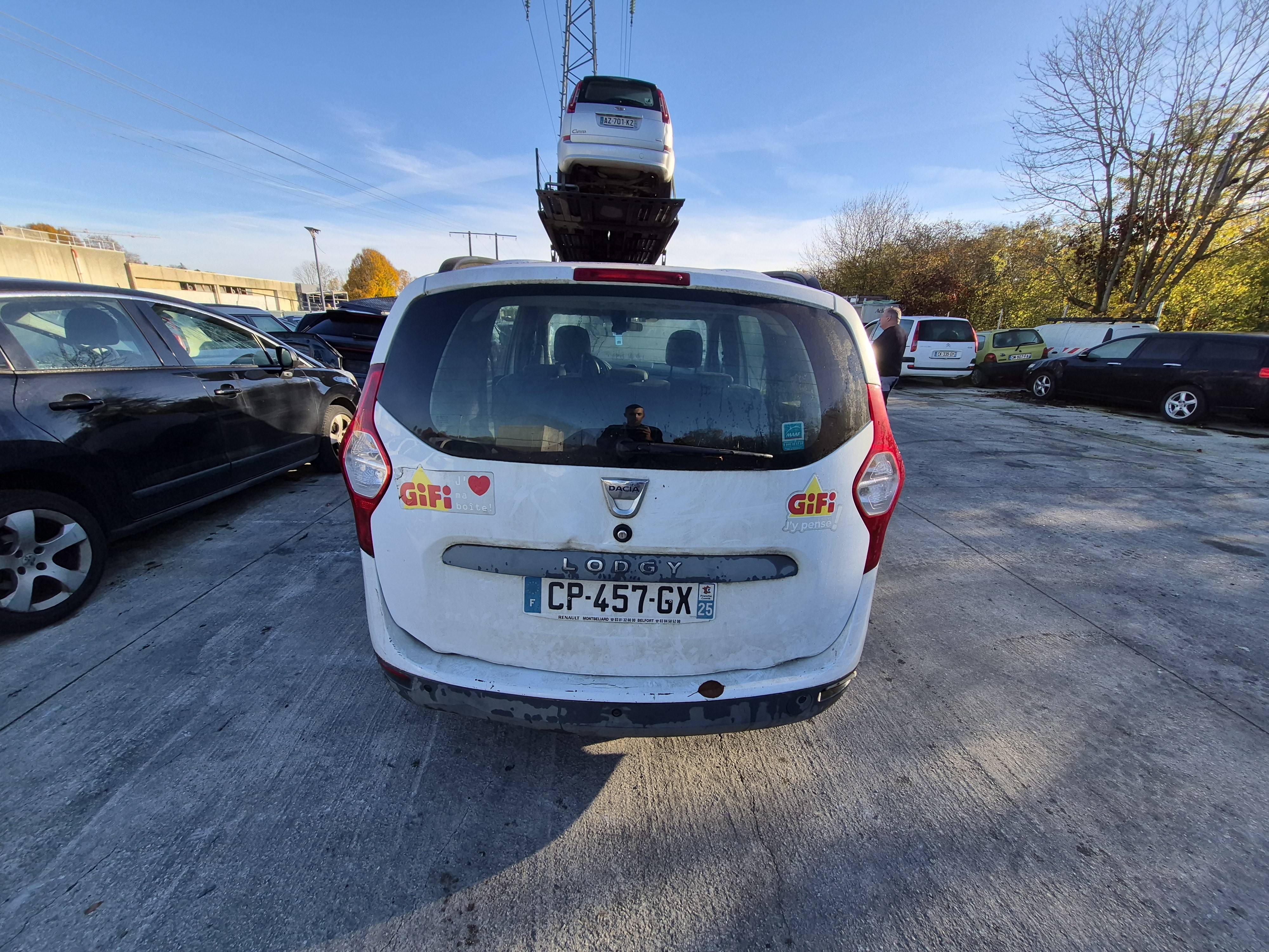 Optique avant principal droit (feux)(phare) pour DACIA LODGY PHASE 1 Optique avant principal droit (feux)(phare) pour DACIA LODGY PHASE 1