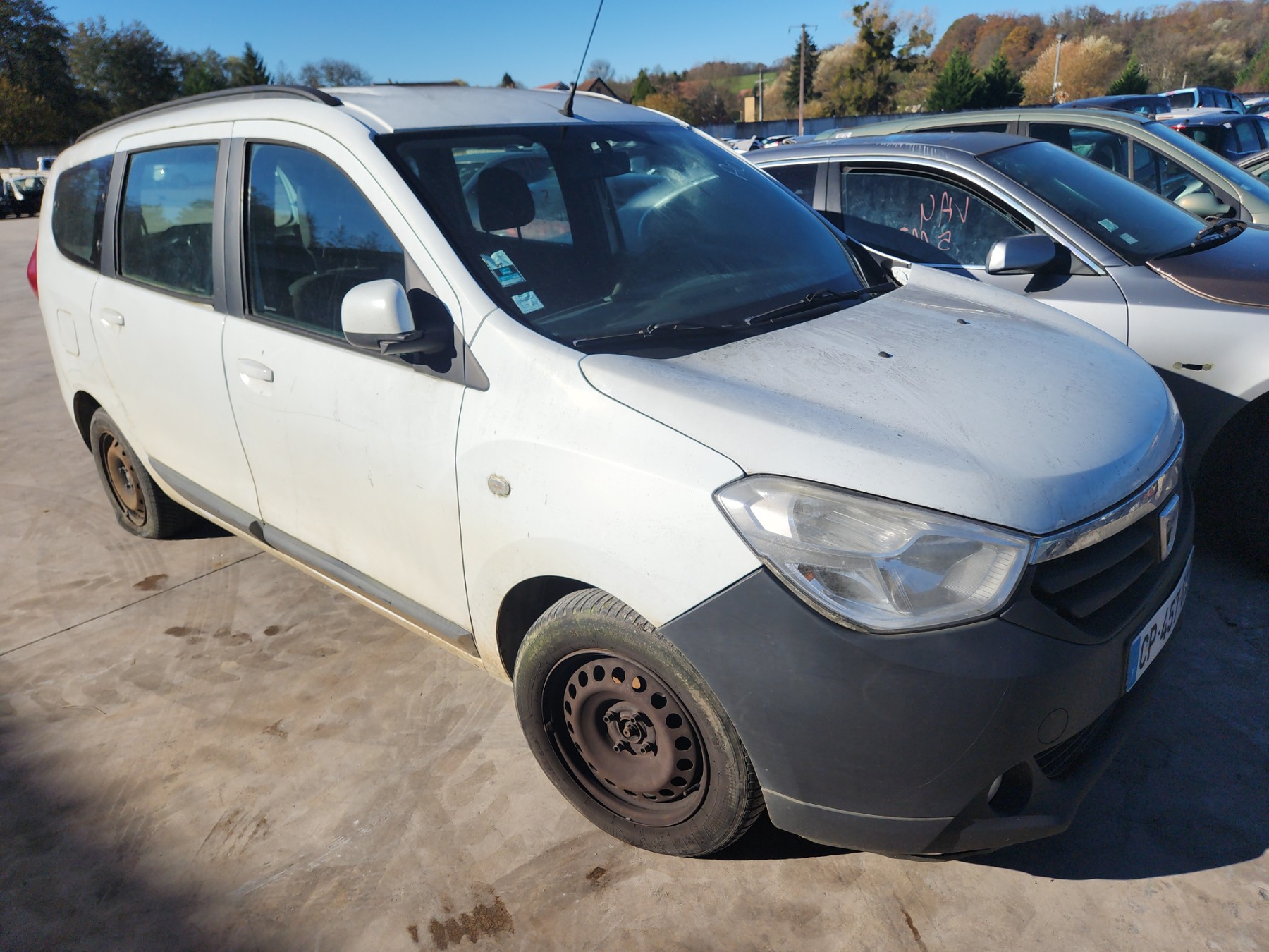 Optique avant principal droit (feux)(phare) pour DACIA LODGY PHASE 1 Optique avant principal droit (feux)(phare) pour DACIA LODGY PHASE 1