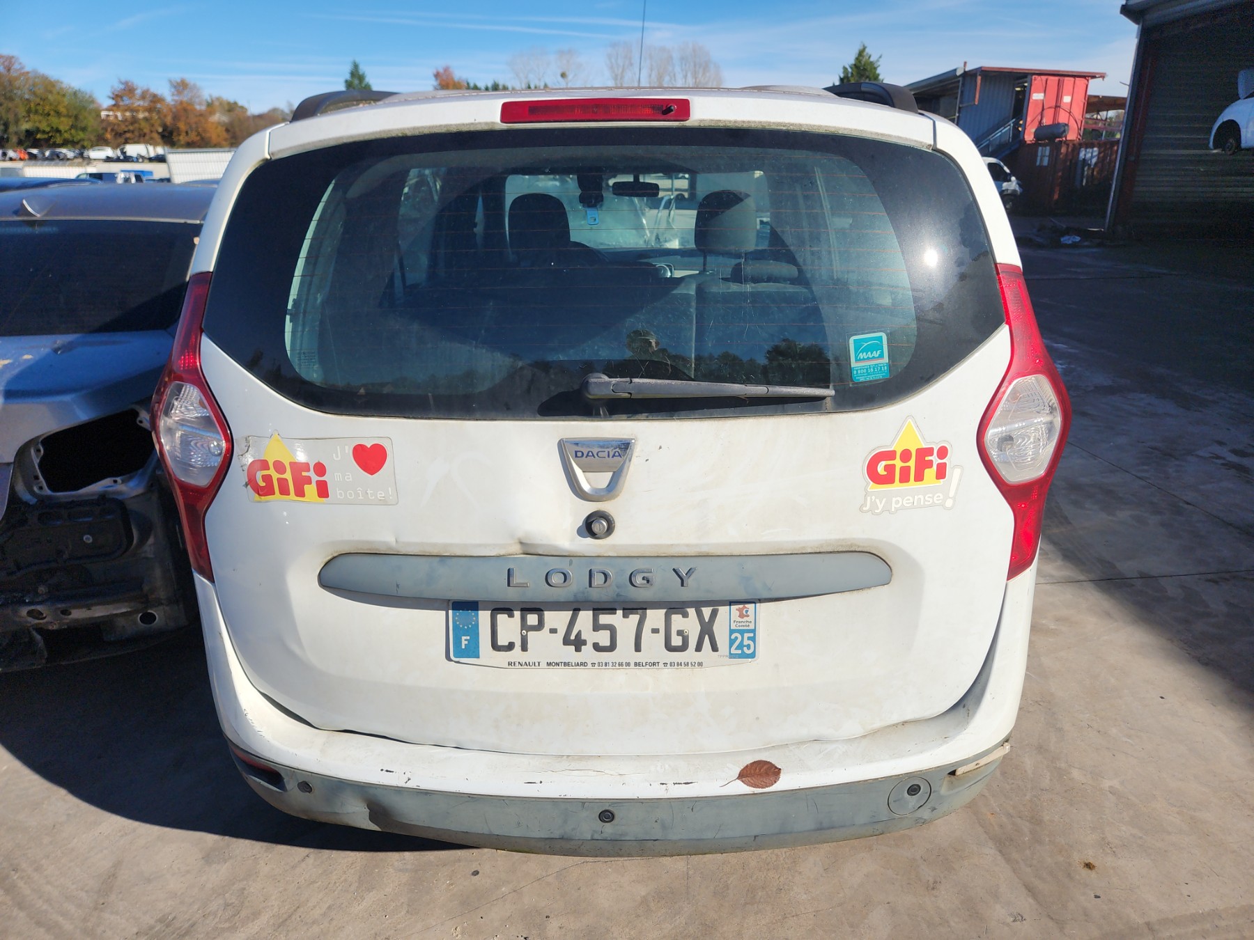 Optique avant principal droit (feux)(phare) pour DACIA LODGY PHASE 1 Optique avant principal droit (feux)(phare) pour DACIA LODGY PHASE 1