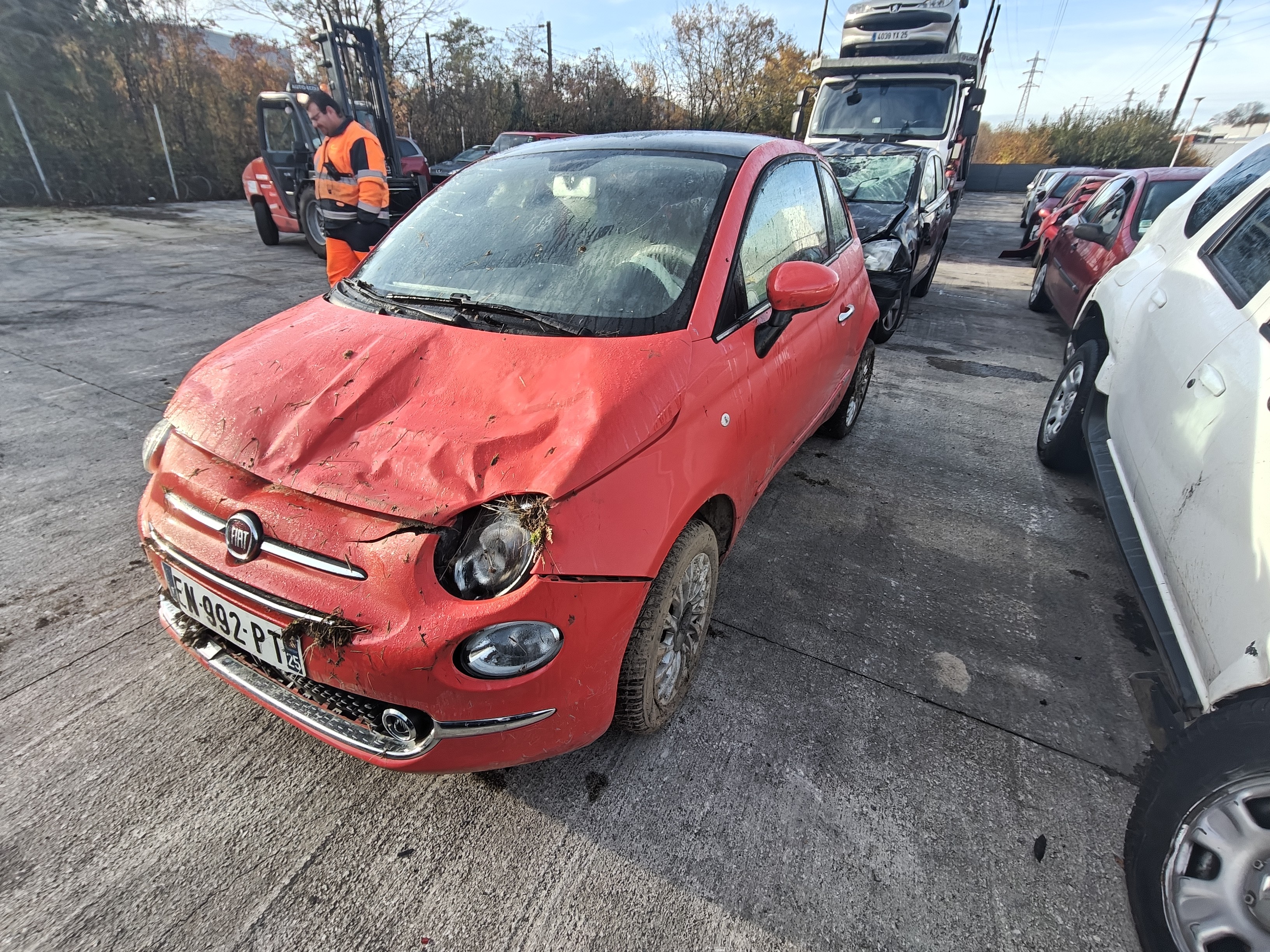 Compteur pour FIAT 500 2 PHASE 2 Compteur pour FIAT 500 2 PHASE 2