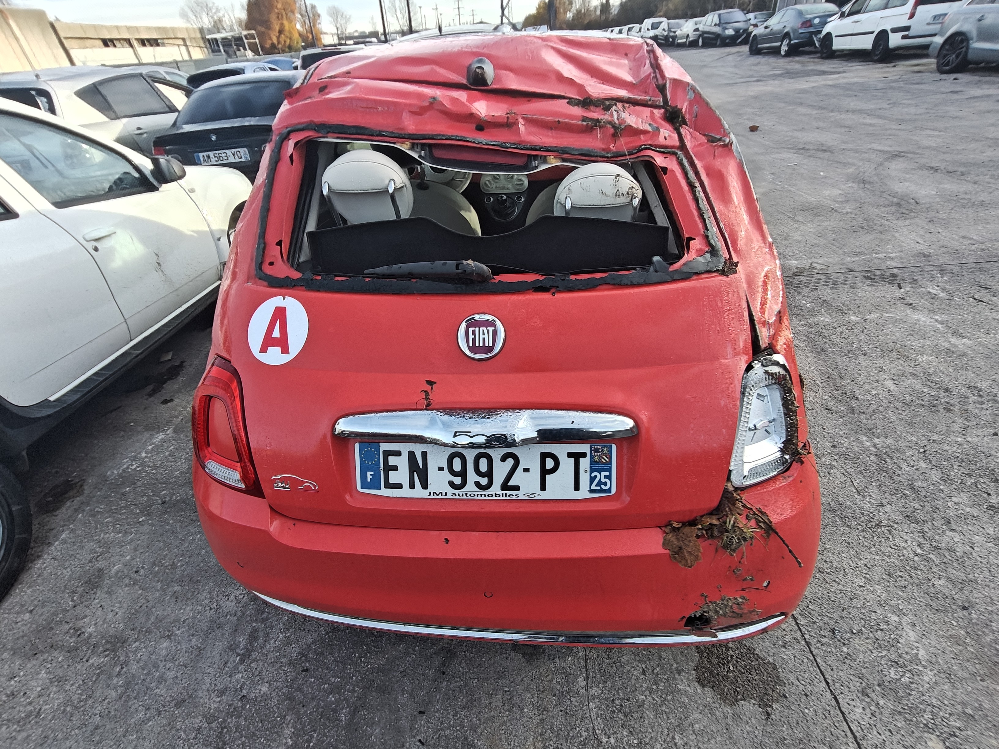 Compteur pour FIAT 500 2 PHASE 2 Compteur pour FIAT 500 2 PHASE 2