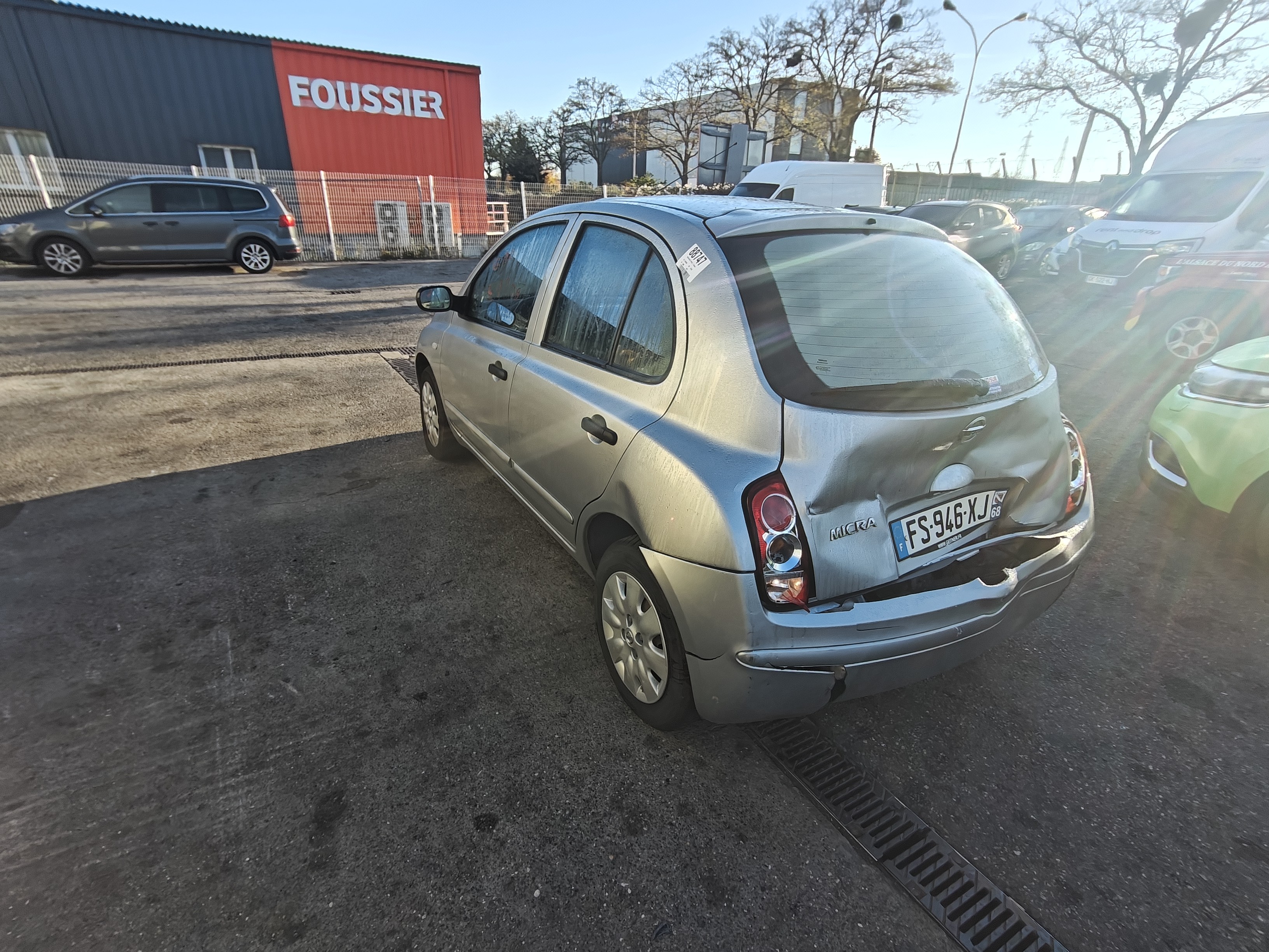 Aile avant gauche pour NISSAN MICRA 3 PHASE 2 Aile avant gauche pour NISSAN MICRA 3 PHASE 2