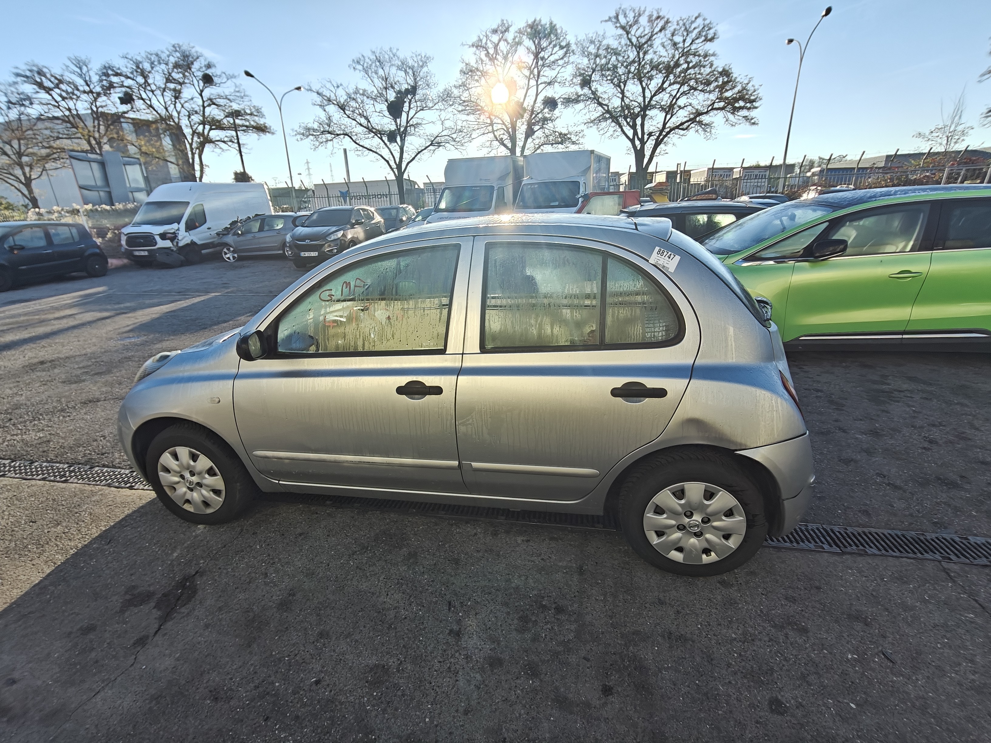 Aile avant gauche pour NISSAN MICRA 3 PHASE 2 Aile avant gauche pour NISSAN MICRA 3 PHASE 2