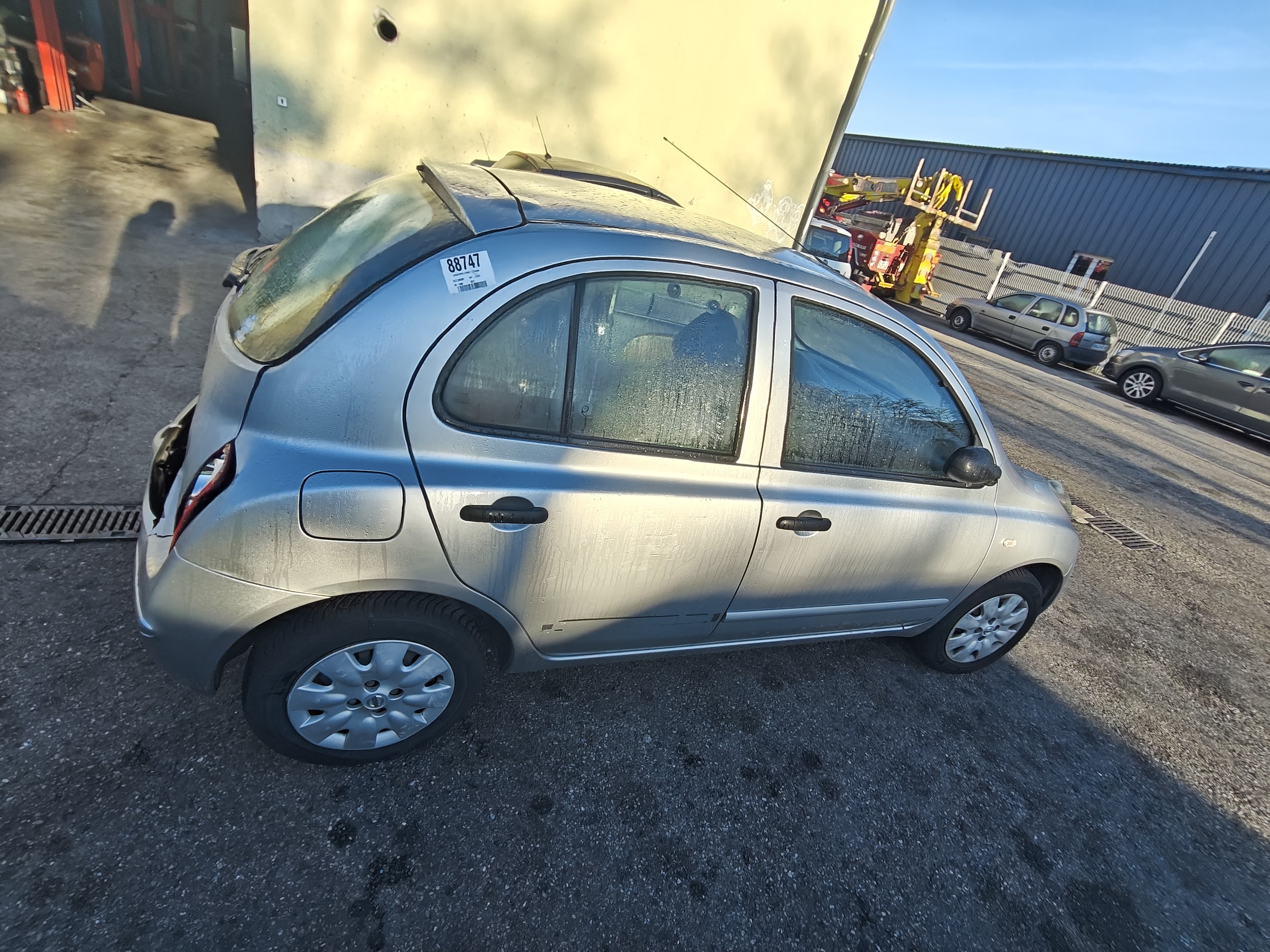 Aile avant gauche pour NISSAN MICRA 3 PHASE 2 Aile avant gauche pour NISSAN MICRA 3 PHASE 2