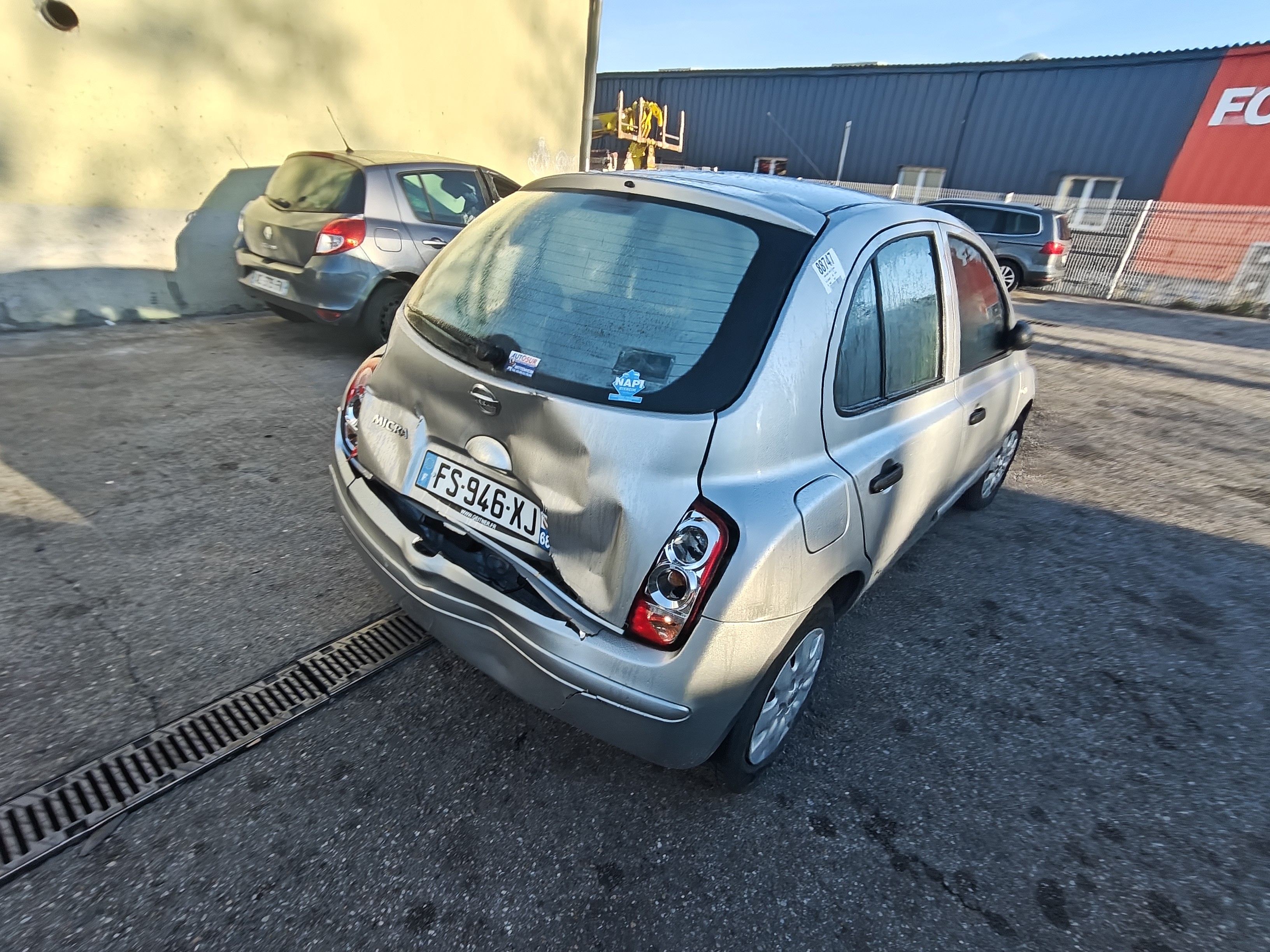 Aile avant gauche pour NISSAN MICRA 3 PHASE 2 Aile avant gauche pour NISSAN MICRA 3 PHASE 2