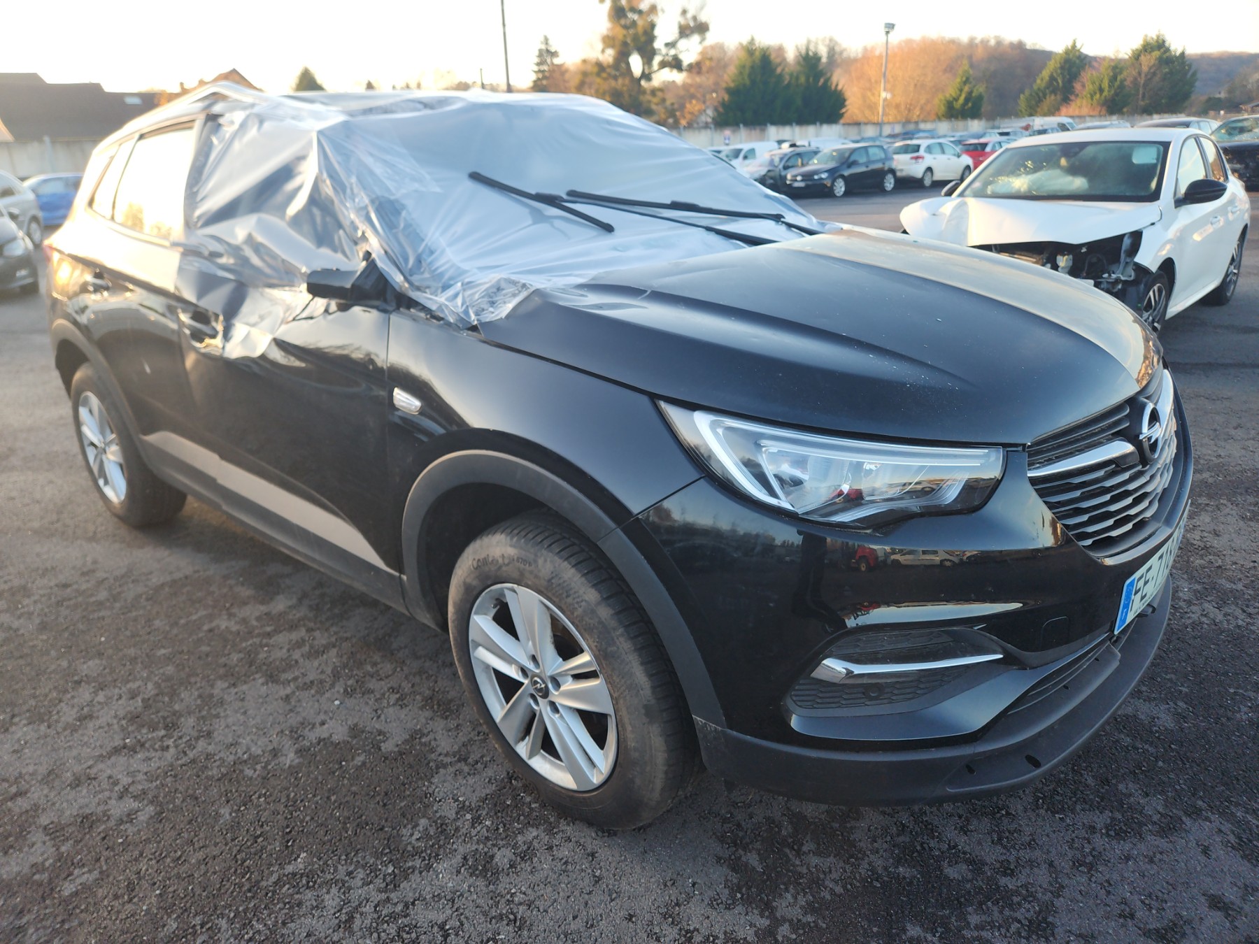 Extension d'aile arriere gauche pour OPEL GRANDLAND X 1 PHASE 2 Extension d'aile arriere gauche pour OPEL GRANDLAND X 1 PHASE 2