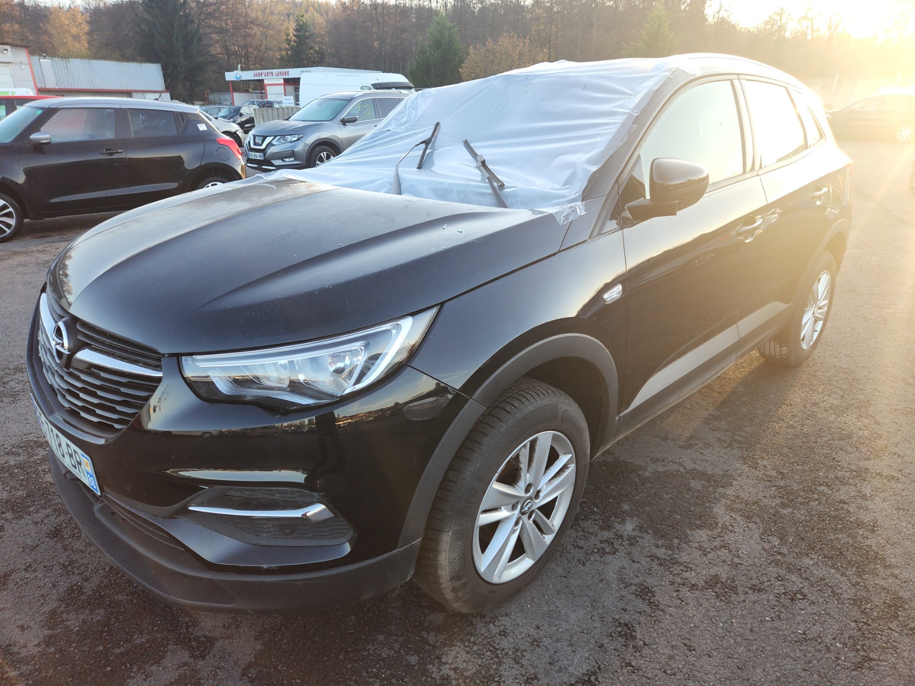 Extension d'aile arriere gauche pour OPEL GRANDLAND X 1 PHASE 2 Extension d'aile arriere gauche pour OPEL GRANDLAND X 1 PHASE 2
