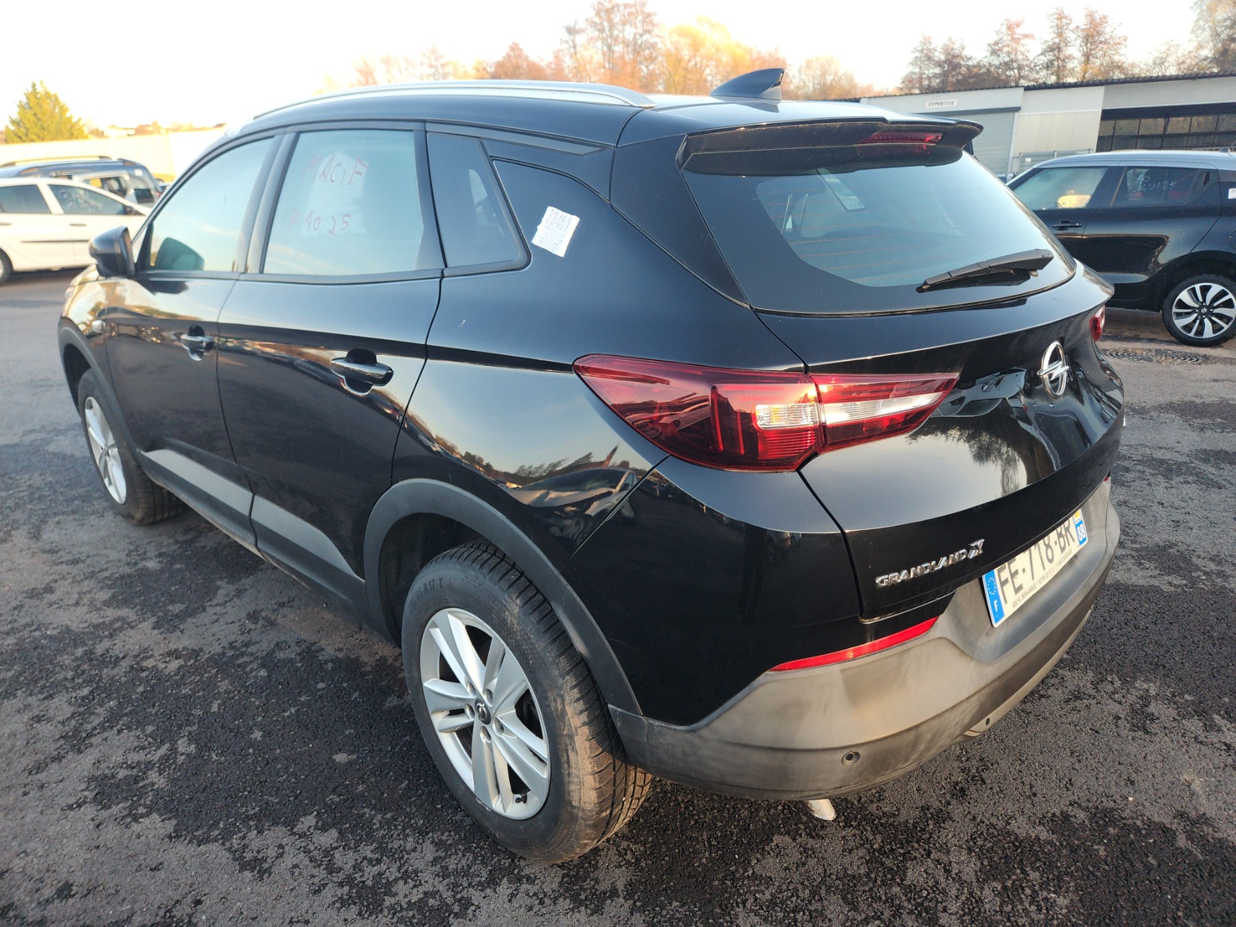 Extension d'aile arriere gauche pour OPEL GRANDLAND X 1 PHASE 2 Extension d'aile arriere gauche pour OPEL GRANDLAND X 1 PHASE 2