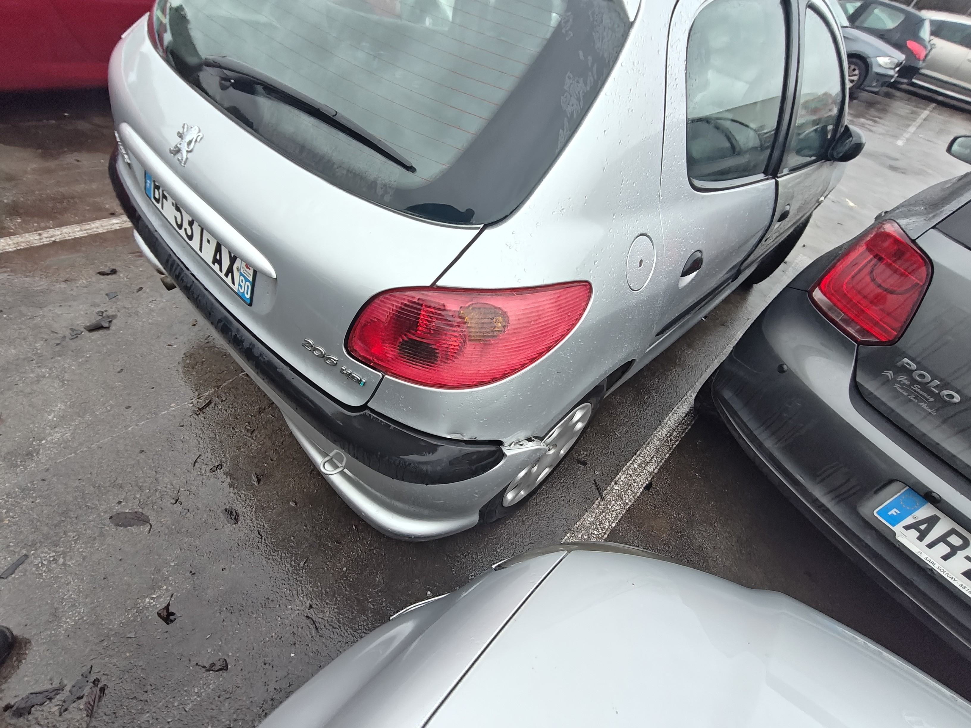 Pare choc avant pour PEUGEOT 206 PHASE 2 Pare choc avant pour PEUGEOT 206 PHASE 2