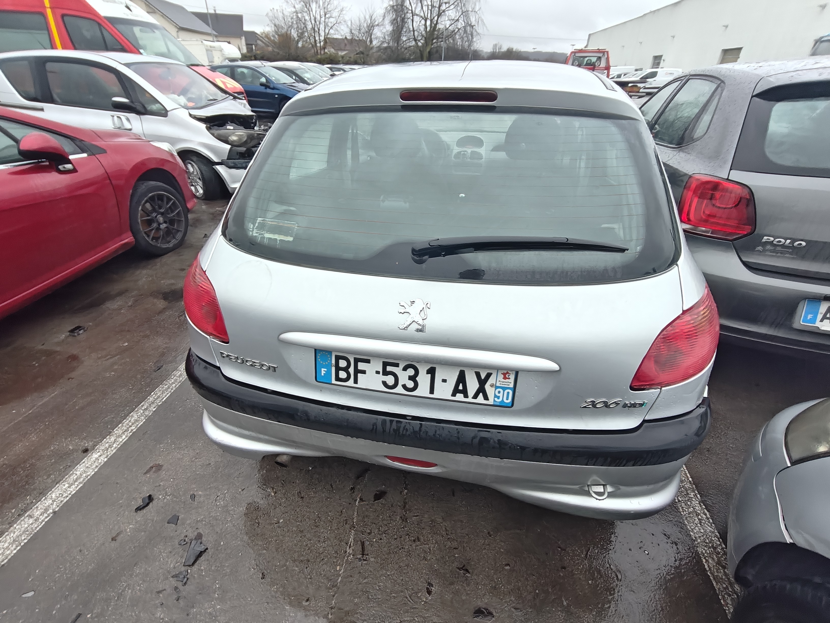 Pare choc avant pour PEUGEOT 206 PHASE 2 Pare choc avant pour PEUGEOT 206 PHASE 2
