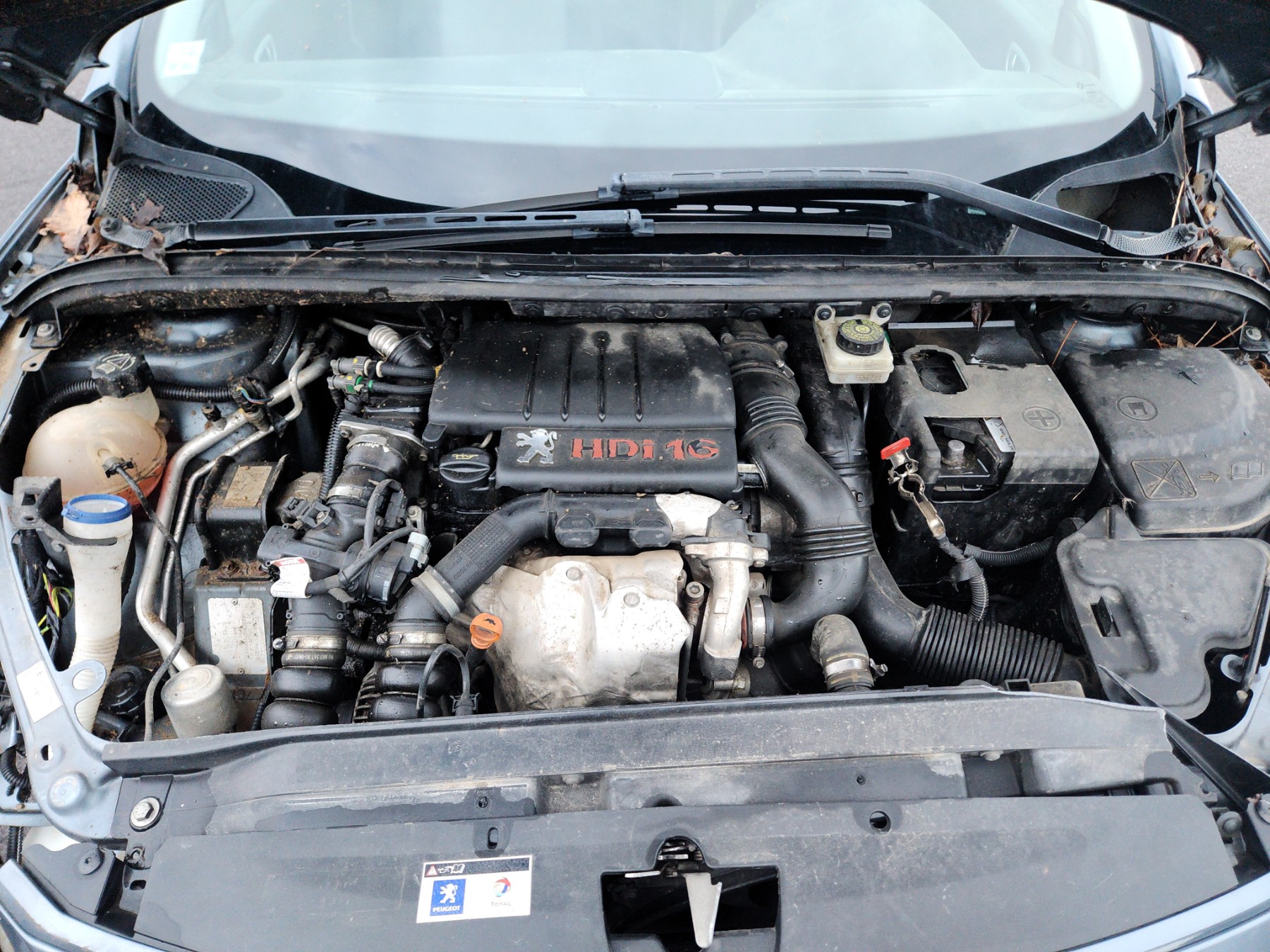 Aile avant gauche pour PEUGEOT 307 PHASE 2 Aile avant gauche pour PEUGEOT 307 PHASE 2